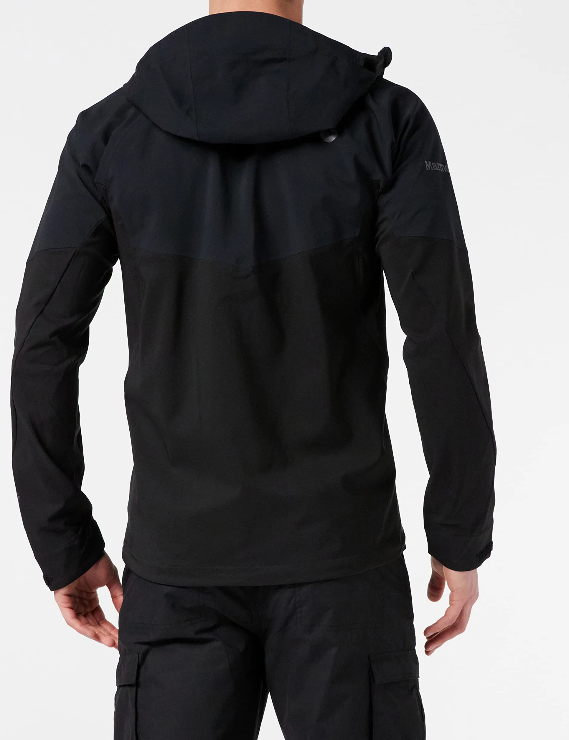 Marmot Meżczyzni ROM Jacket, Nieprzemakalna kurtka softshell, oddychająca kurtka funkcyjna, Black, XXL