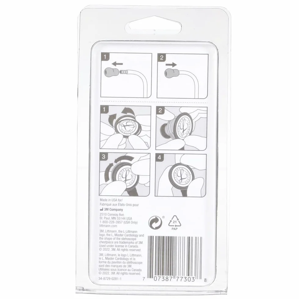 3M Littmann Zestaw części, Master Cardiology, szary, 40018