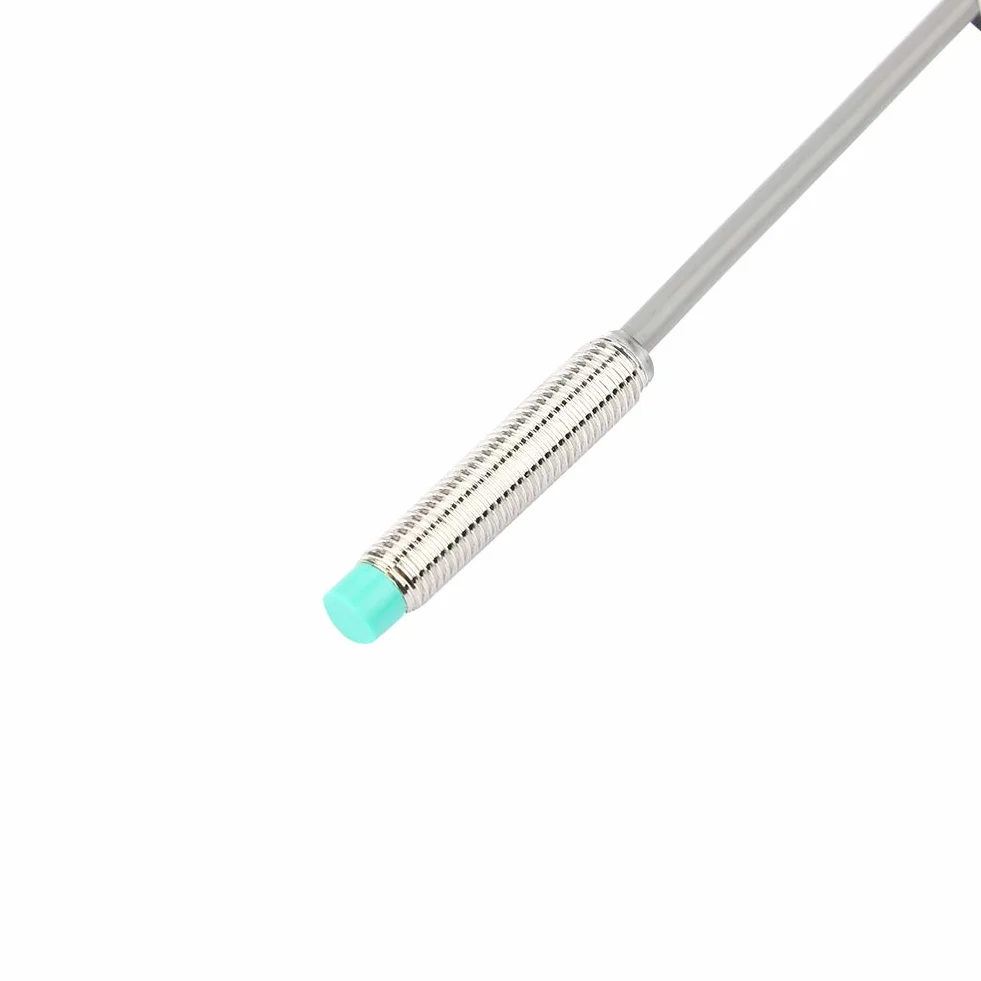 Czujnik Zbliżeniowy, odległość Detekcji 4mm Indukcyjny Przełącznik Zbliżeniowy Czujnik 3-przewodowy NPN NO 10-36VDC, Brak Detekcji, Obwód, Indukcyjny