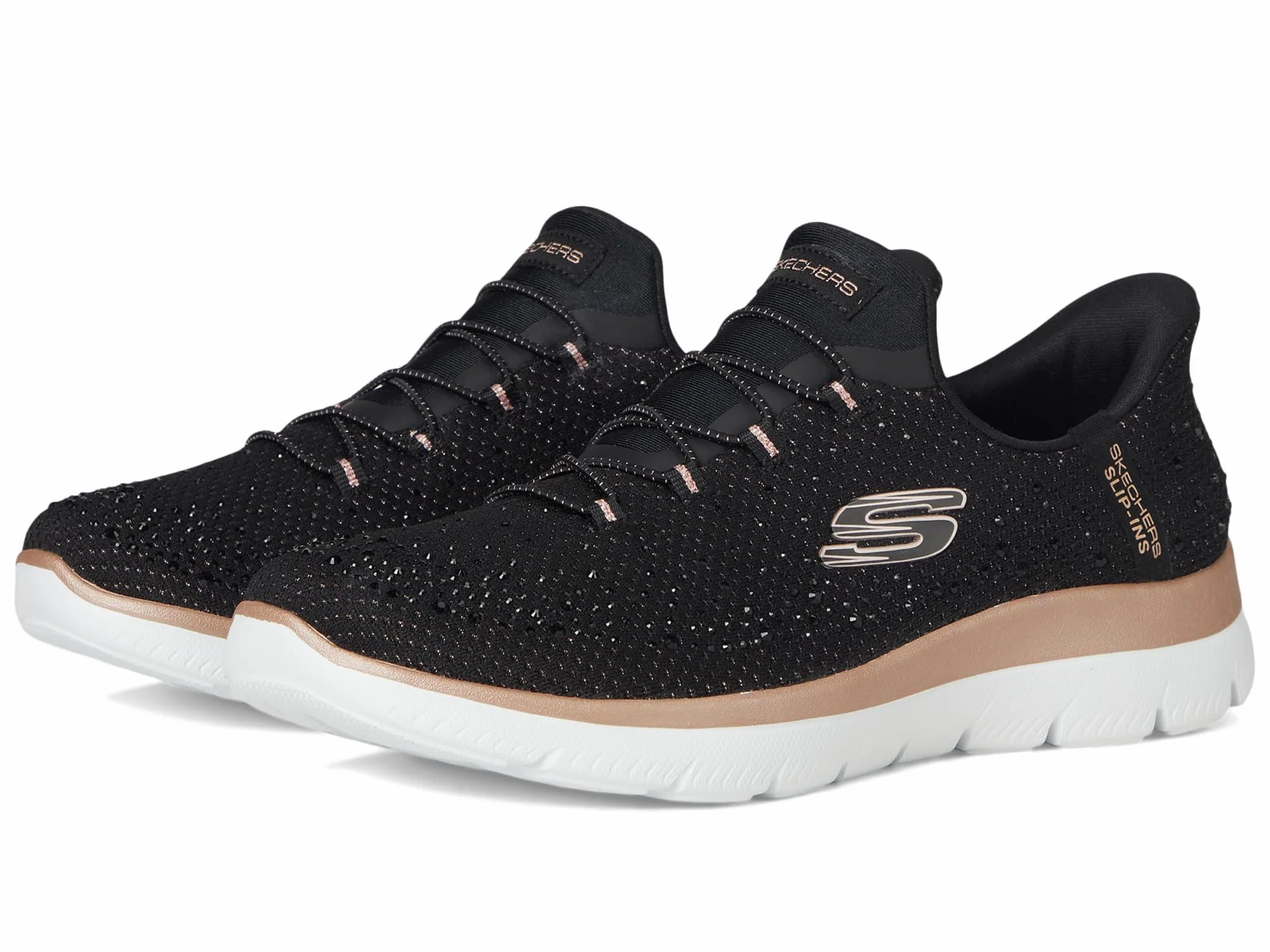 Skechers Kobiety Summits-brilliant Shine Hands Free Slip-insAdidasy