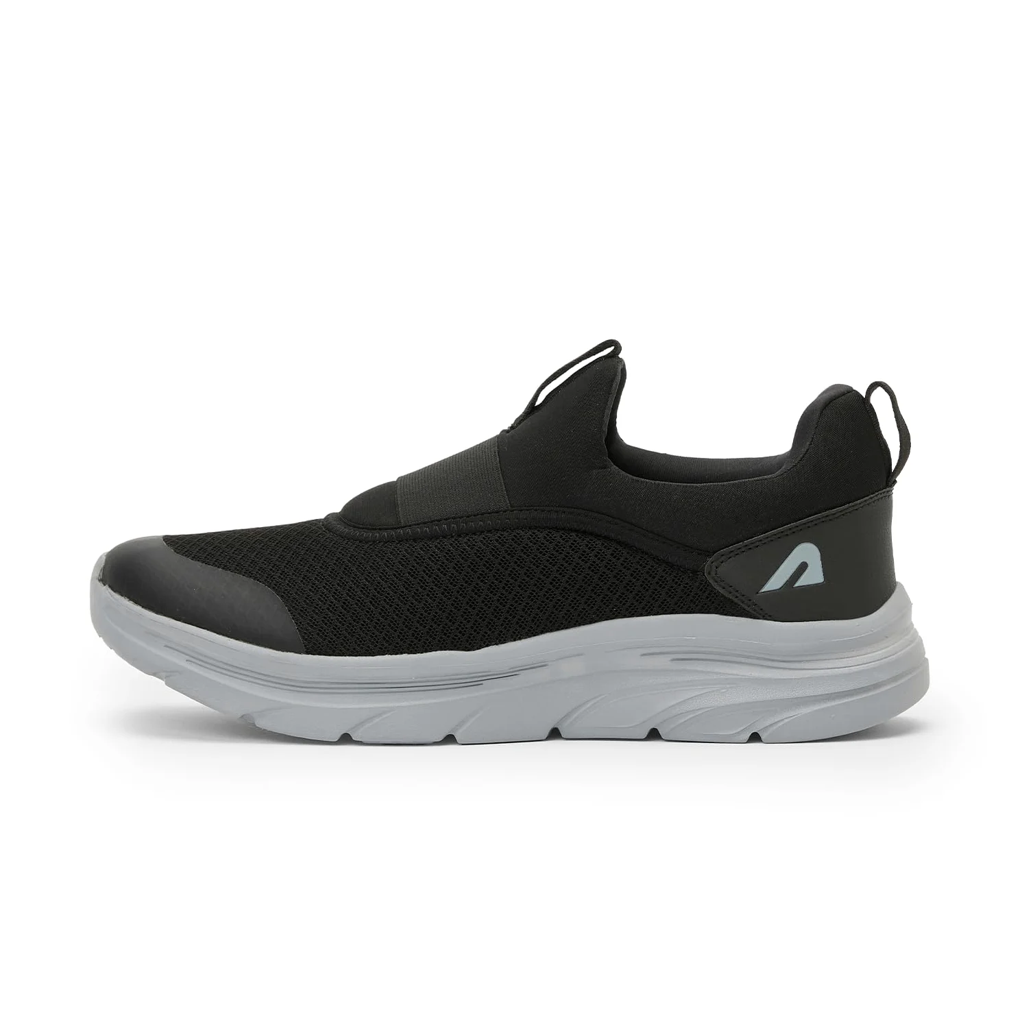 Boldfit Męskie buty do chodzenia, męskie buty na co dzień z oddychającą dzianiną z wkładką z pianki memory, grubą podeszwą EVA i wyściełanym podparciem pięty, lekkie