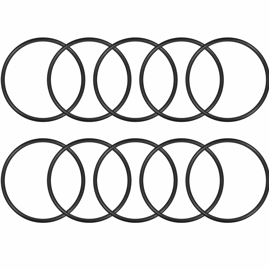 sourcing map 10 szt. o-ringów kauczukowych nitrylowych 34 mm x 38 mm x 2 mm pierścienie uszczelniające gumowa uszczelka DE