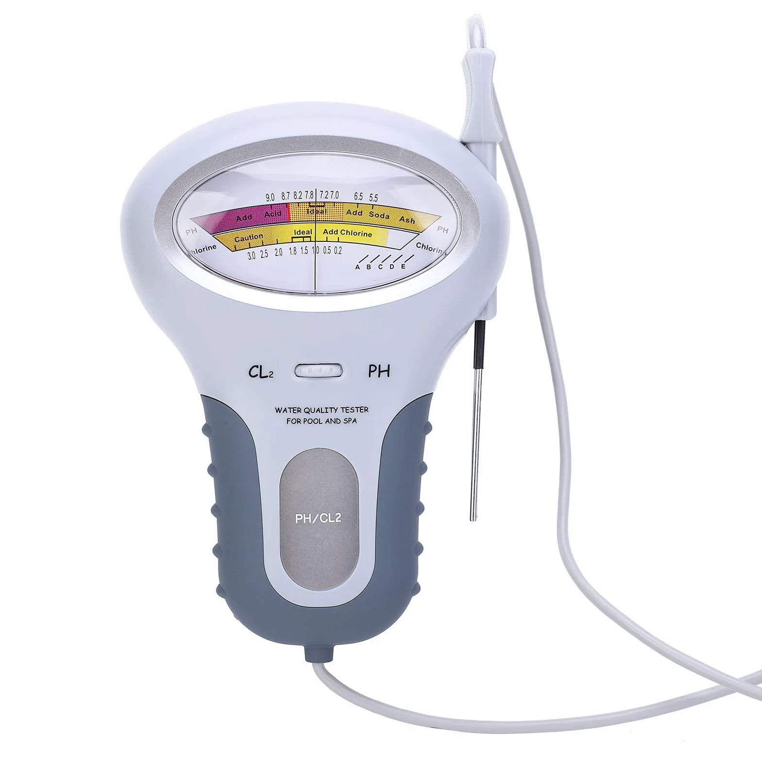 PC 102B CL2 Chlor, Basen Spa jakość Wody Testowanie Bakterii w Basenie Tester Ph Tester Ph Analizator z sondą