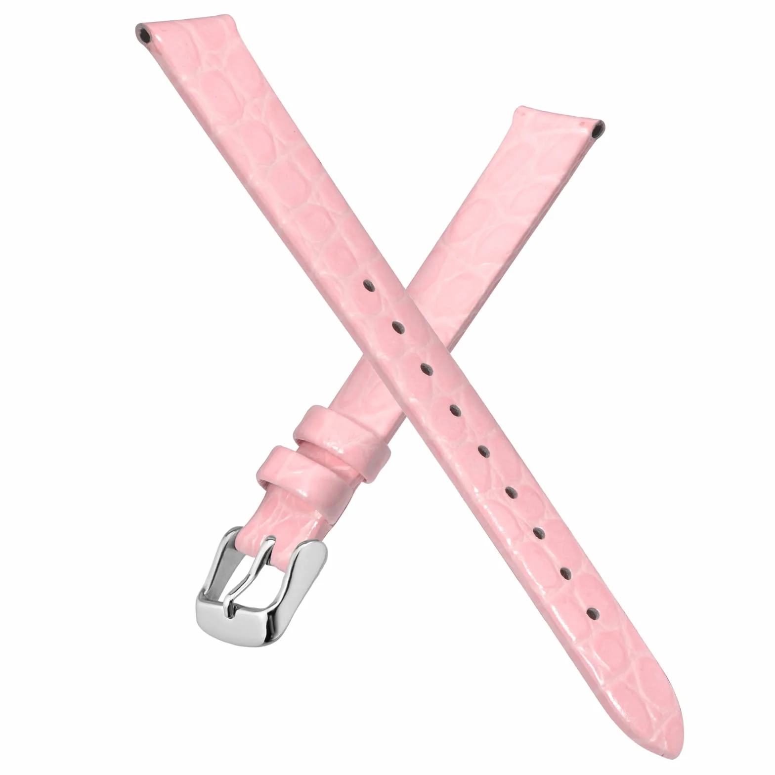 BISONSTRAP Skórzane paski do zegarka 12-20 mm z polerowaną klamrą