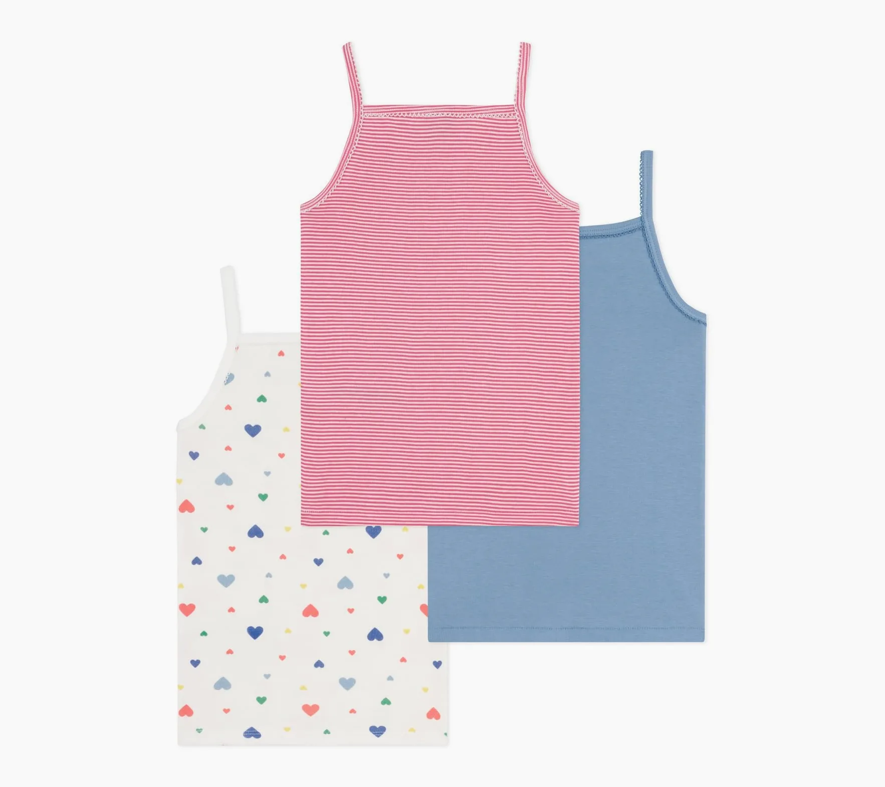 Petit Bateau Bielizna DZIEŃ Dziewczynki 3 Cab Mult