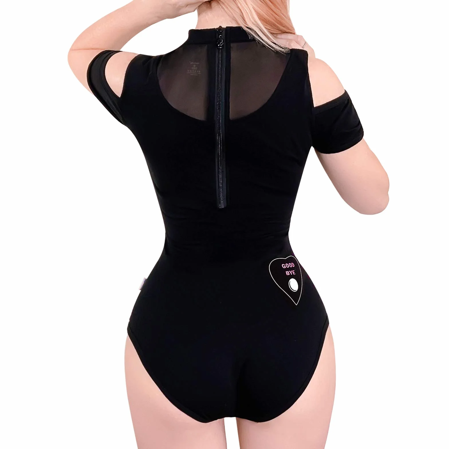 LittleForBig Bawełniany śpioszki Onesie odzież klubowa goth Bodysuit-Spirit Board Onesie