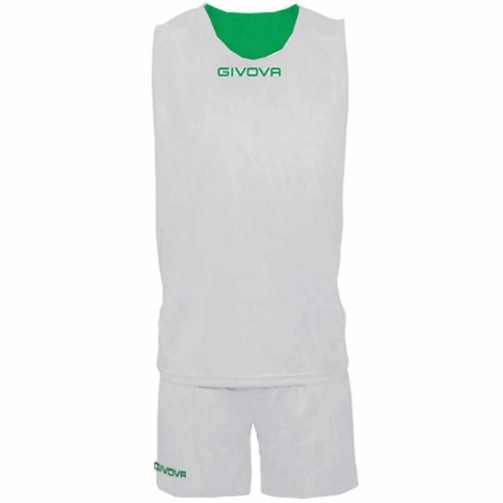 Givova, zestaw double, zielony/biały, XL