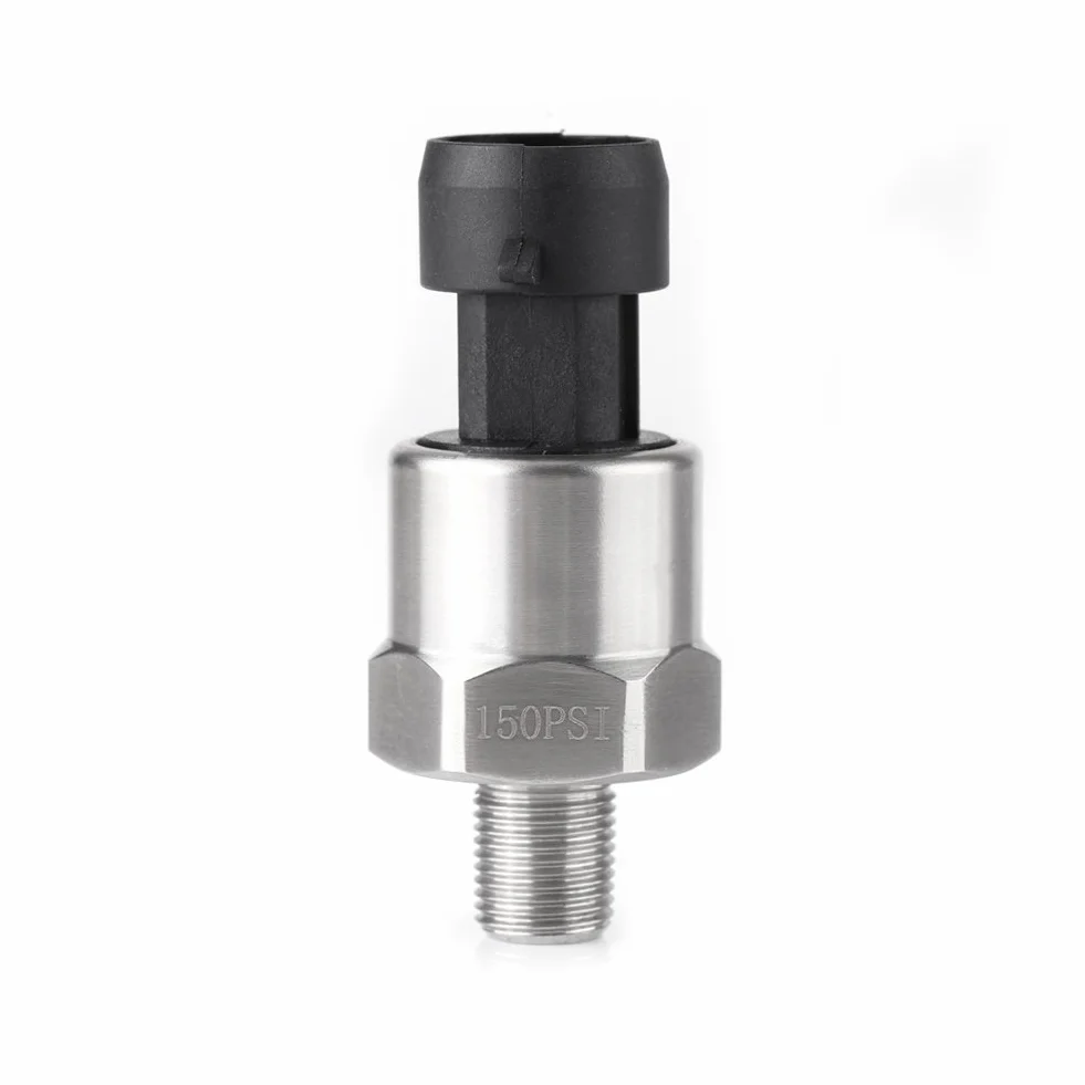 Czujnik ciśnienia do oleju, paliwa, powietrza, wody, gwint 1/8" NPT, stal nierdzewna (150 PSI)