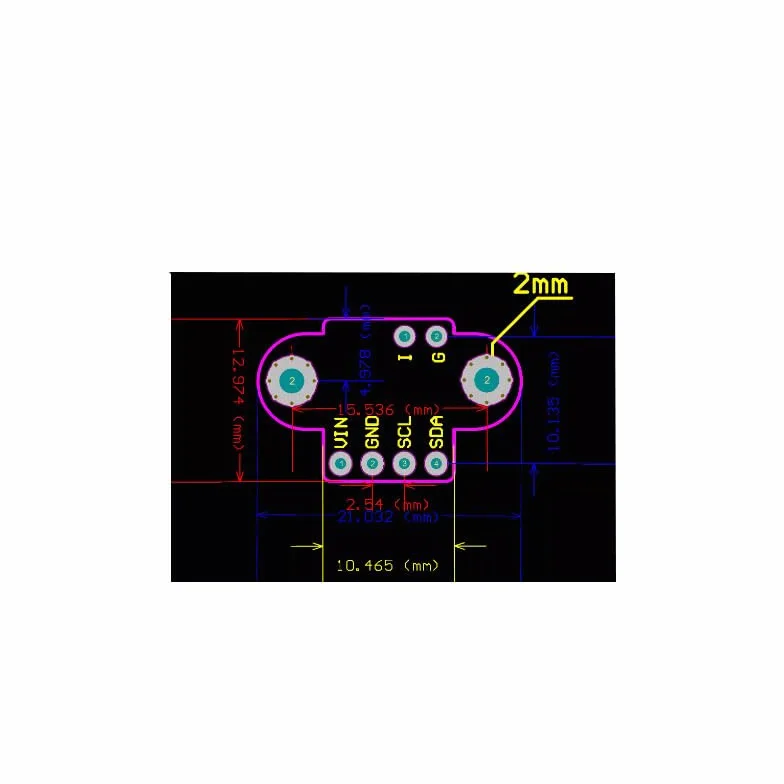 GY-AS7262 AS7262 AS7263 AS7341 AS7343 Visible Light Infraroted Color Spectrometr Sensor (AS7343)