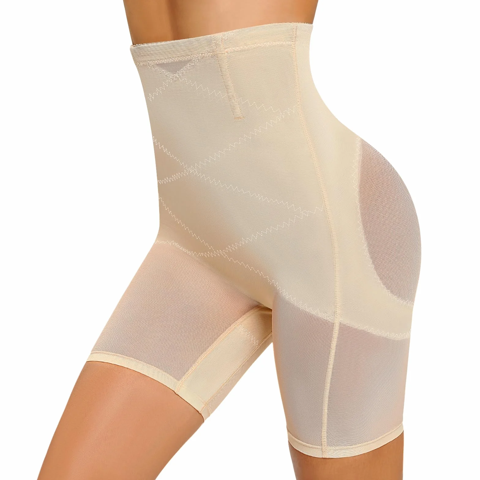 Tuopuda Bielizna modelująca kobiety z płaskim brzuchem majtki modelujące wysoki stan Body Shaper kompresja