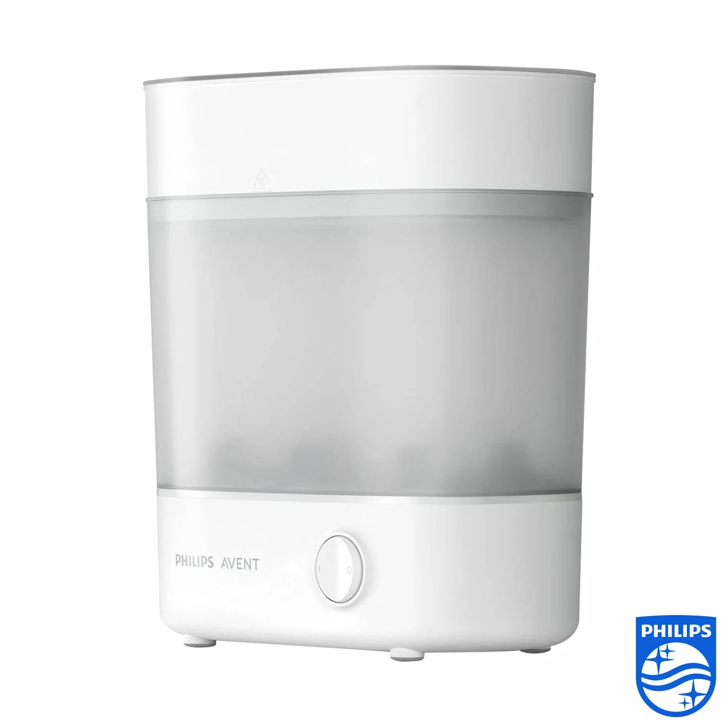 Philips Avent SCF291/00 Elektryczny Sterylizator Parowy na Maks. 6 Butelek dla Niemowląt Przyssawka i Akcesoria, Biały
