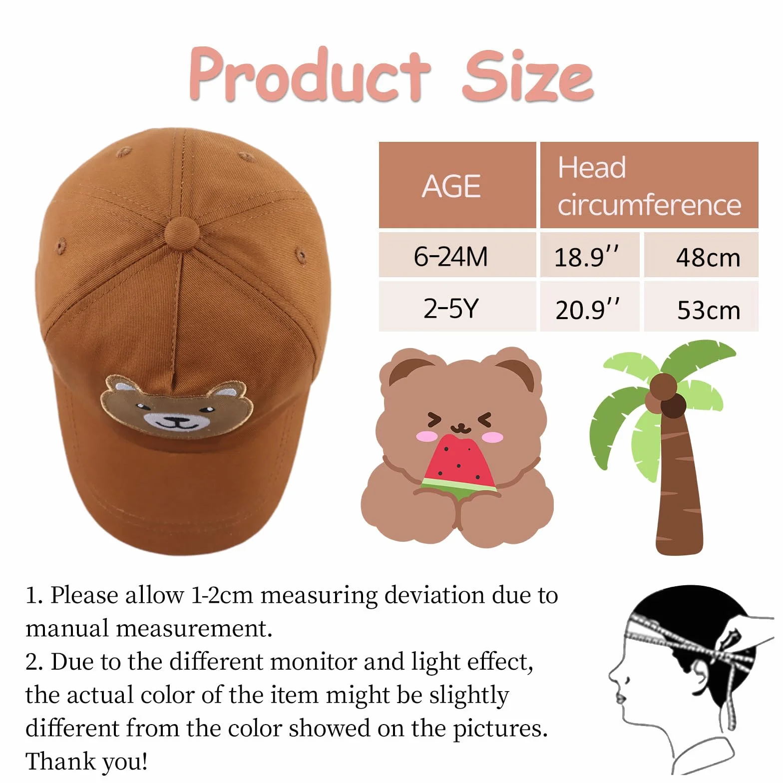 XIAOHAWANG Unisex letnia czapka dziewczęca Sonnenschtz czapka bejsbolowa chłopcy czapka z daszkiem ochrona przed promieniowaniem UV czapka bejsbolowa dziecięca wiosna, lato