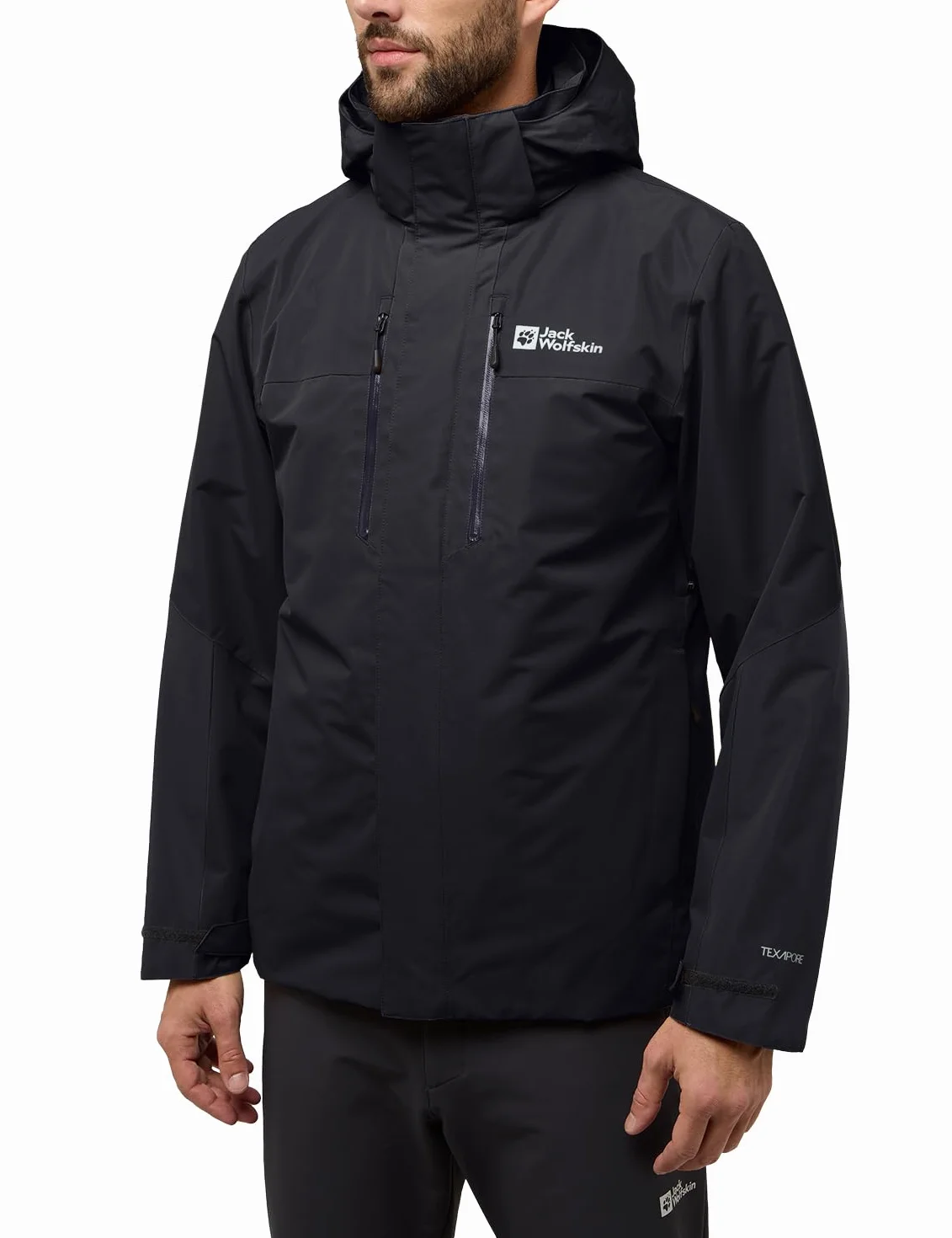 Jack Wolfskin Męska kurtka Jasper 3 w 1 Jkt M