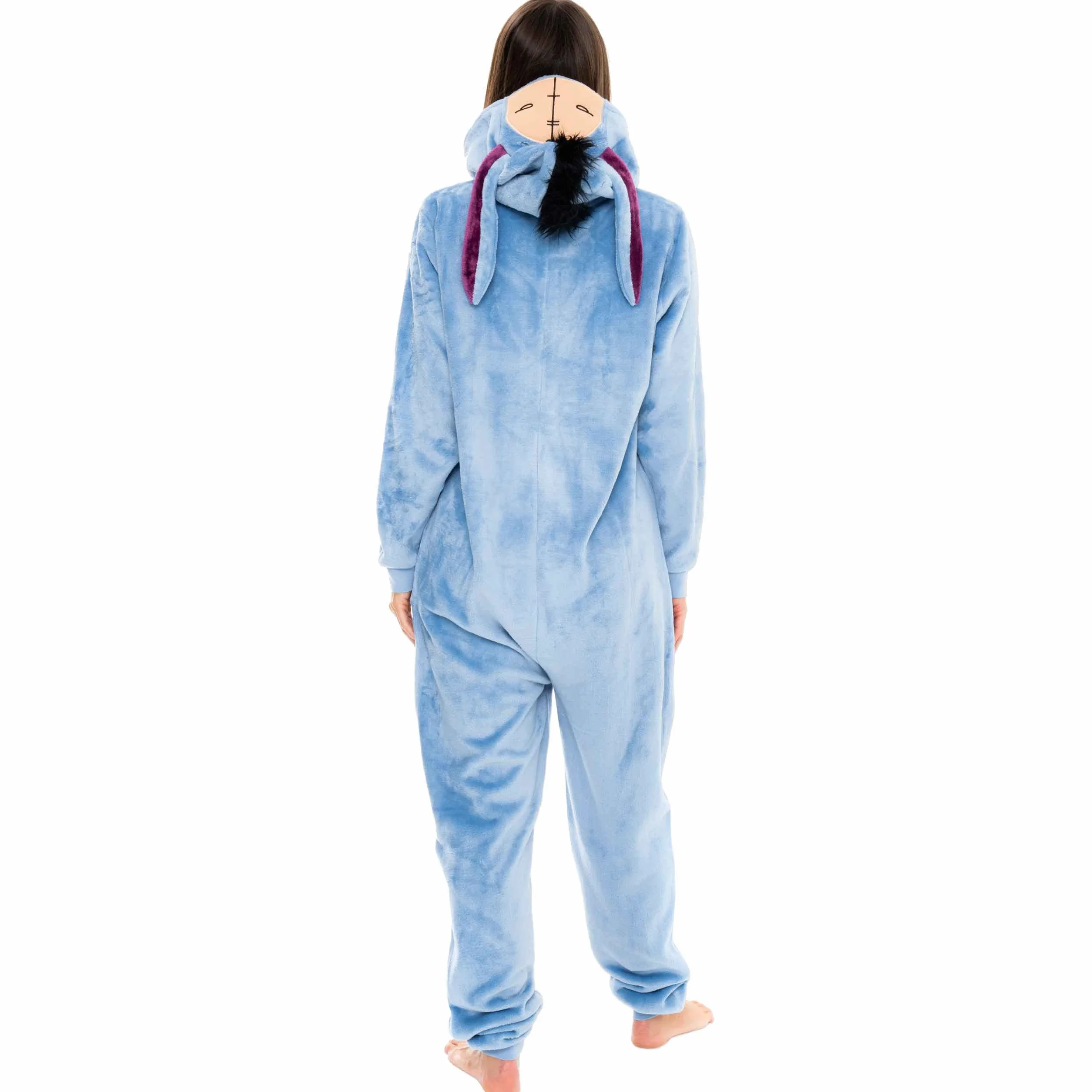 Onesie Disney Z Eeyore Dla Kobiet | Kostium Dla Dorosłych Z Eeyore | Damskie Pidżamy Polarowe | Oficjalna Merchandise Z Kubusia Puchatka