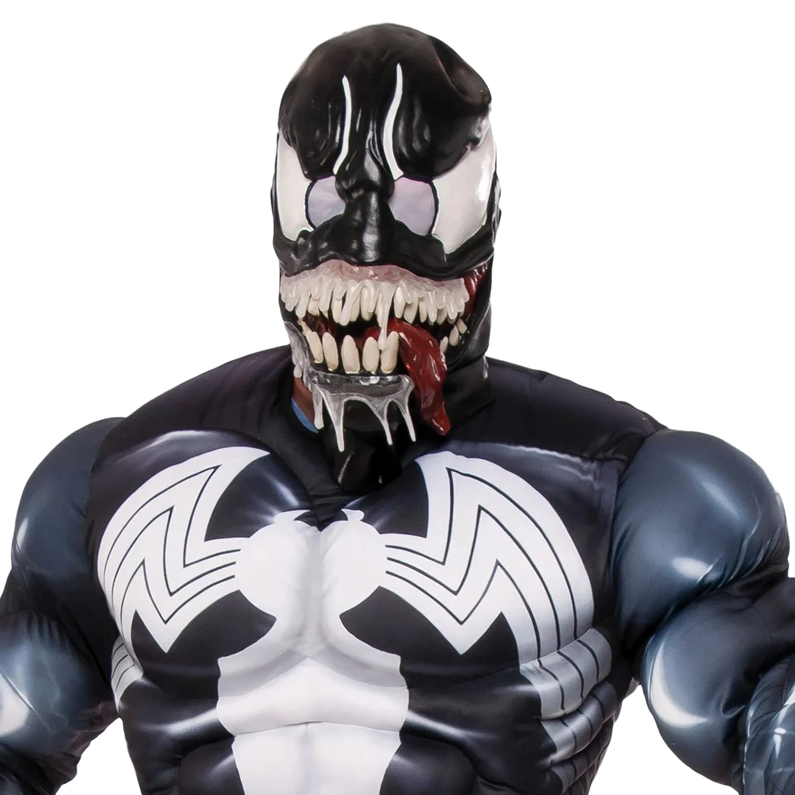 Rubies Oficjalny kostium Disney Marvel Venom, Villian Deluxe, rozmiar dla dorosłych, męski, standardowy/średni Halloween