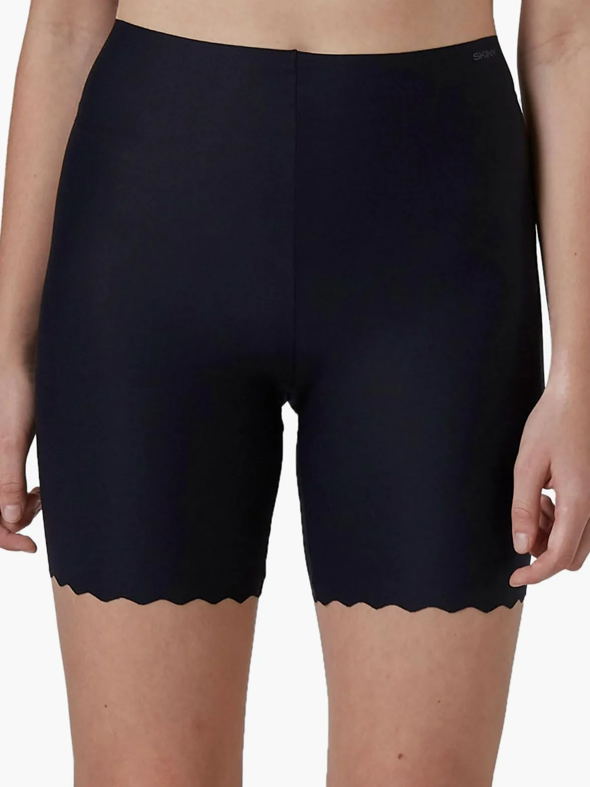 Skiny Damen Hose Kurz Micro Essentials Majtki Kobiety, Czarny, 40-42