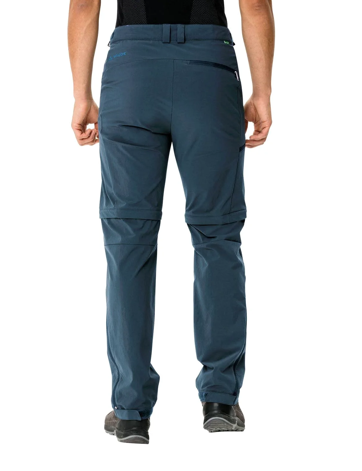 VAUDE Męskie spodnie trekkingowe Farley Stretch T-Zip III, wygodne męskie spodnie trekkingowe z funkcją Zip-Off, szybkie odpinanie bermudów, wytrzymałe, szybkoschnące i elastyczne, wyprodukowane w