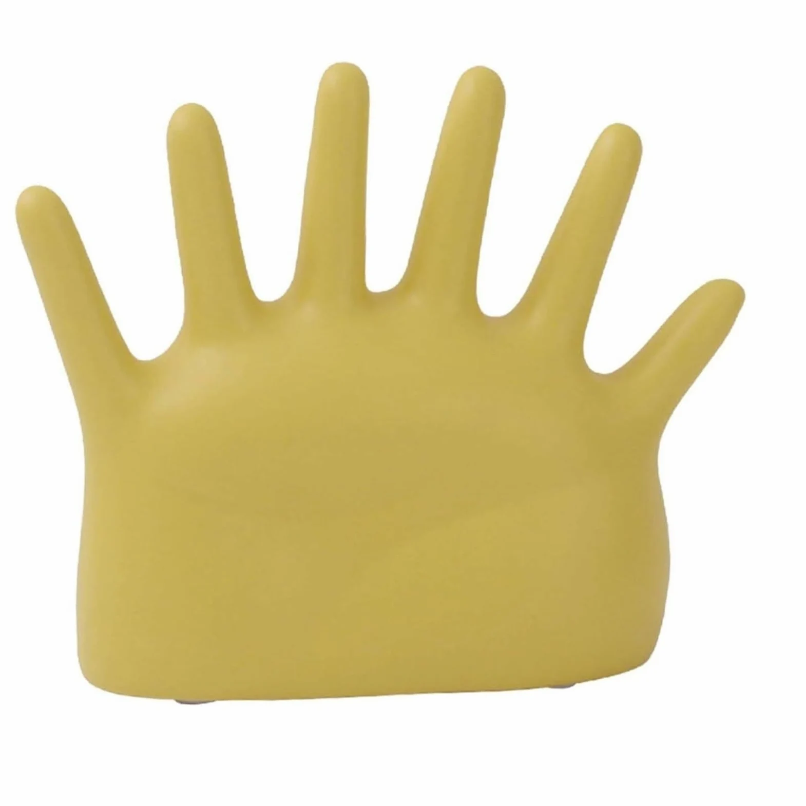 Stojak na Biżuterię do Salonu Stojak Na Biżuterię, Stojak Na Bransoletki, Ceramiczny Ozdobny Stojak Na Pierścienie, Stojak na Biżuterię Lekki(Yellow)