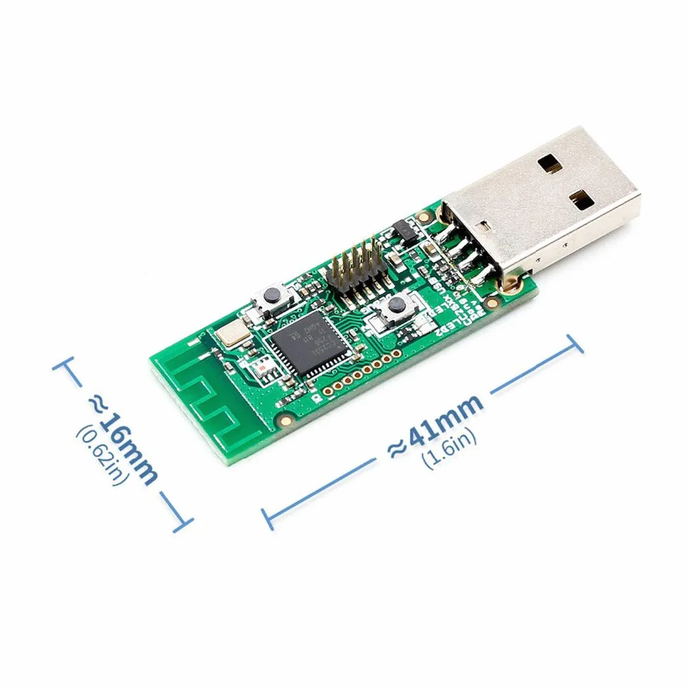 Moduł analizatora CC2531 Zigbee bezprzewodowy Sniffer Packet Protokół USB Interfejs przechwytywania dongle pakiet pobierający + kabel przedłużający USB