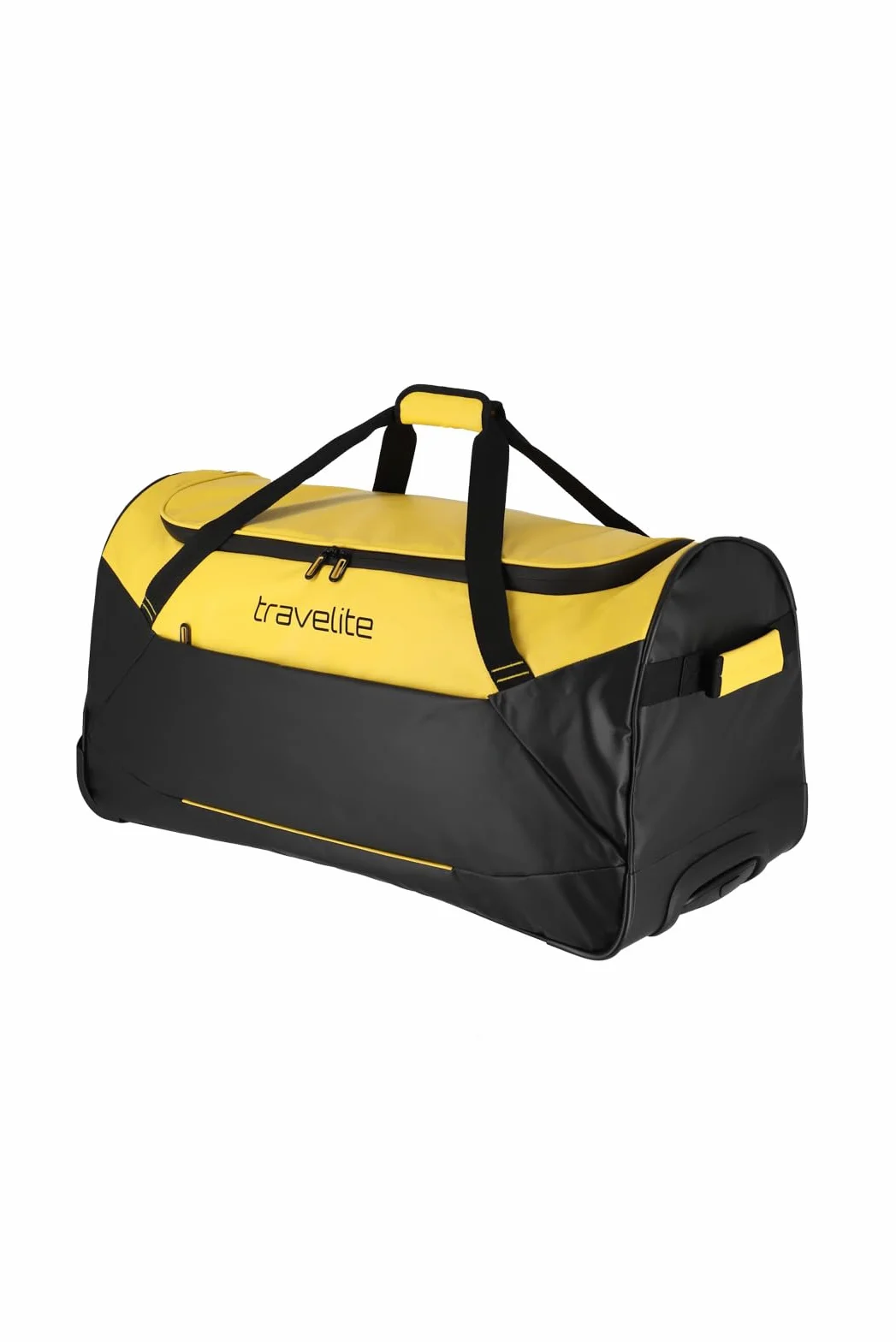 travelite Torba podróżna na kółkach z wodoodpornego materiału, żółty, 71 cm / 97 Liter, Torba podróżna na kółkach z wodoodpornego materiału