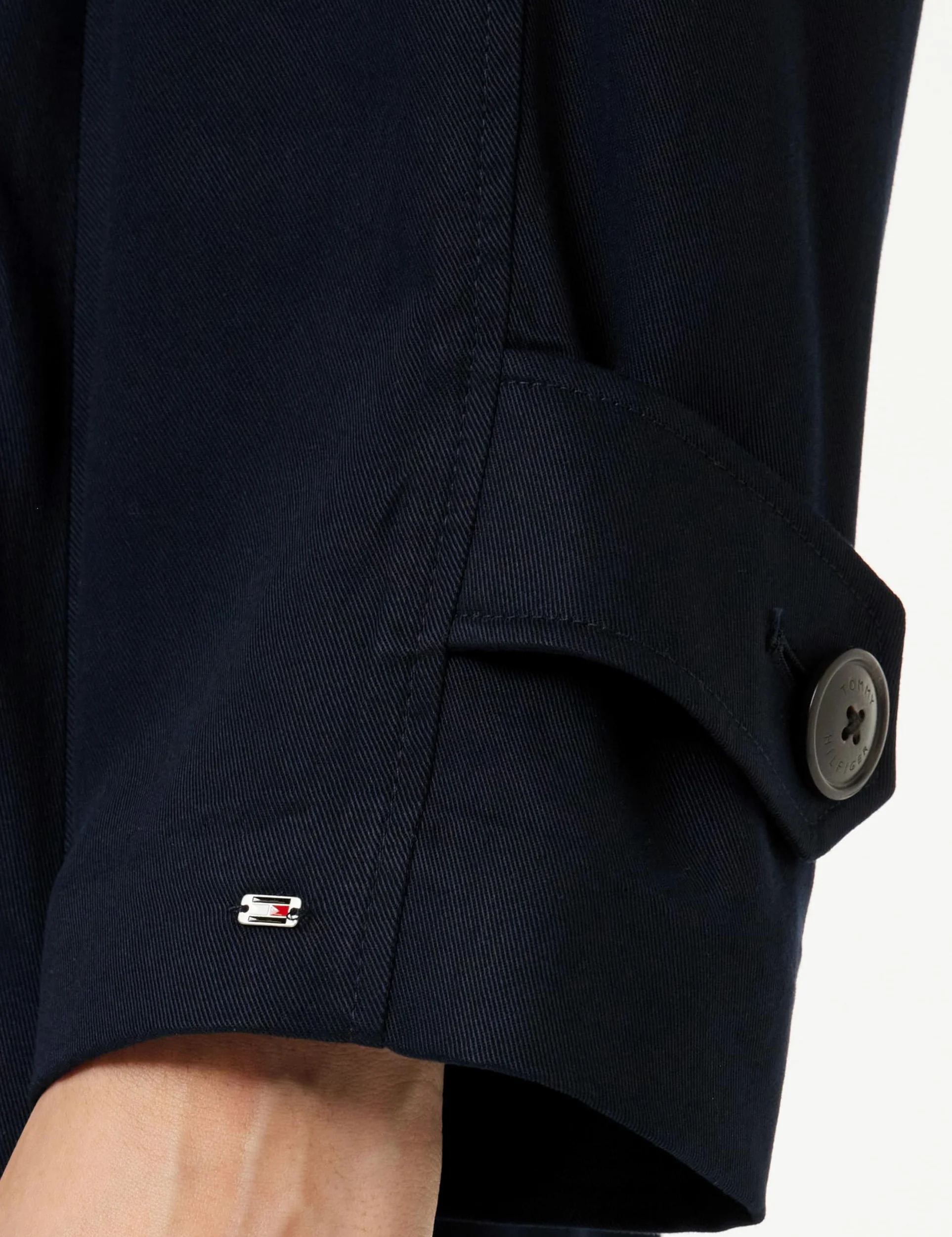 Tommy Hilfiger Płaszcze tkane Kobiety Tencel Blend Fluid Trench