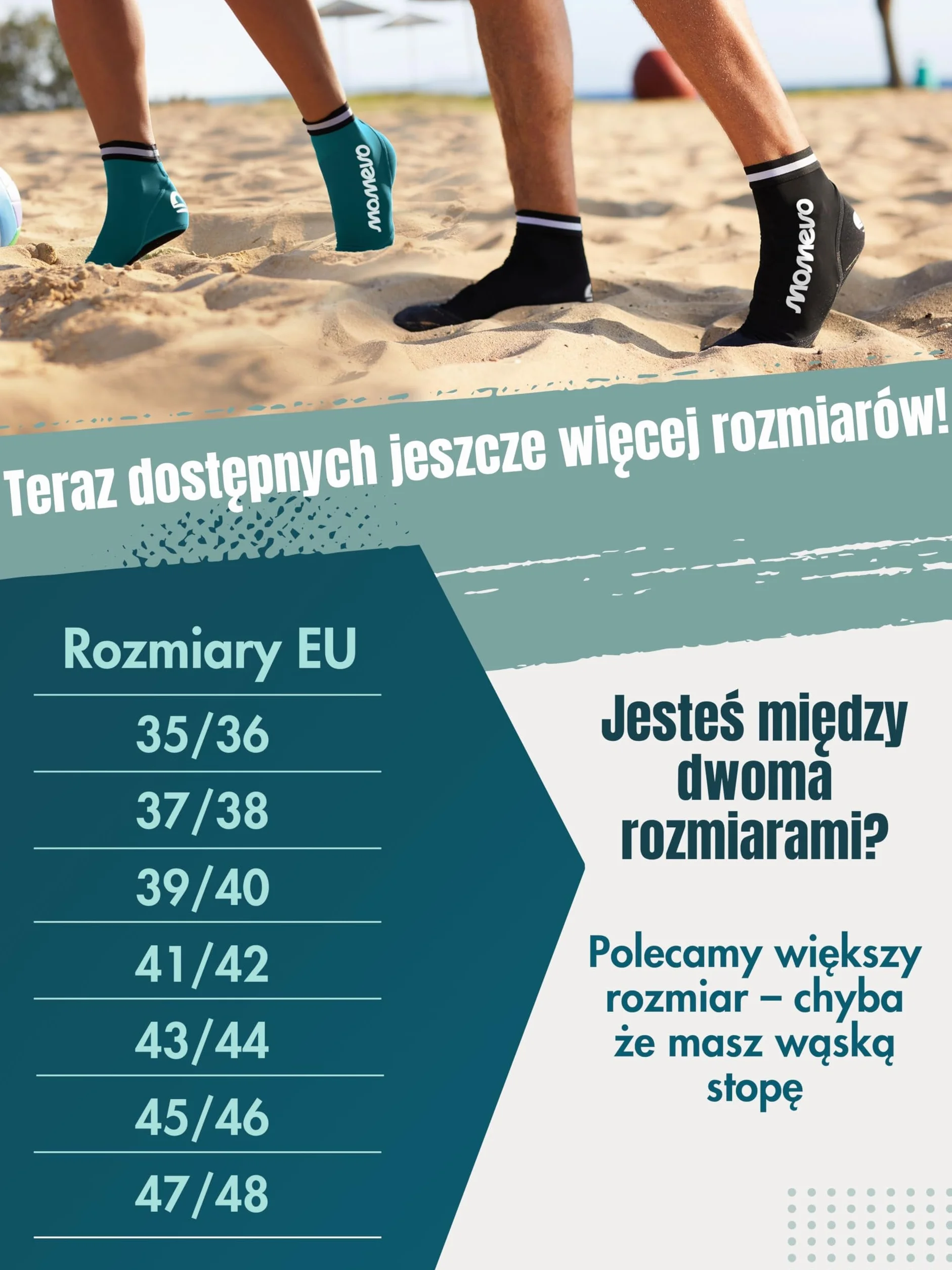 Beach Volleyball Apparel Skarpety do siatkówki plażowej, ochronne skarpety plażowe, skarpety dla mężczyzn i