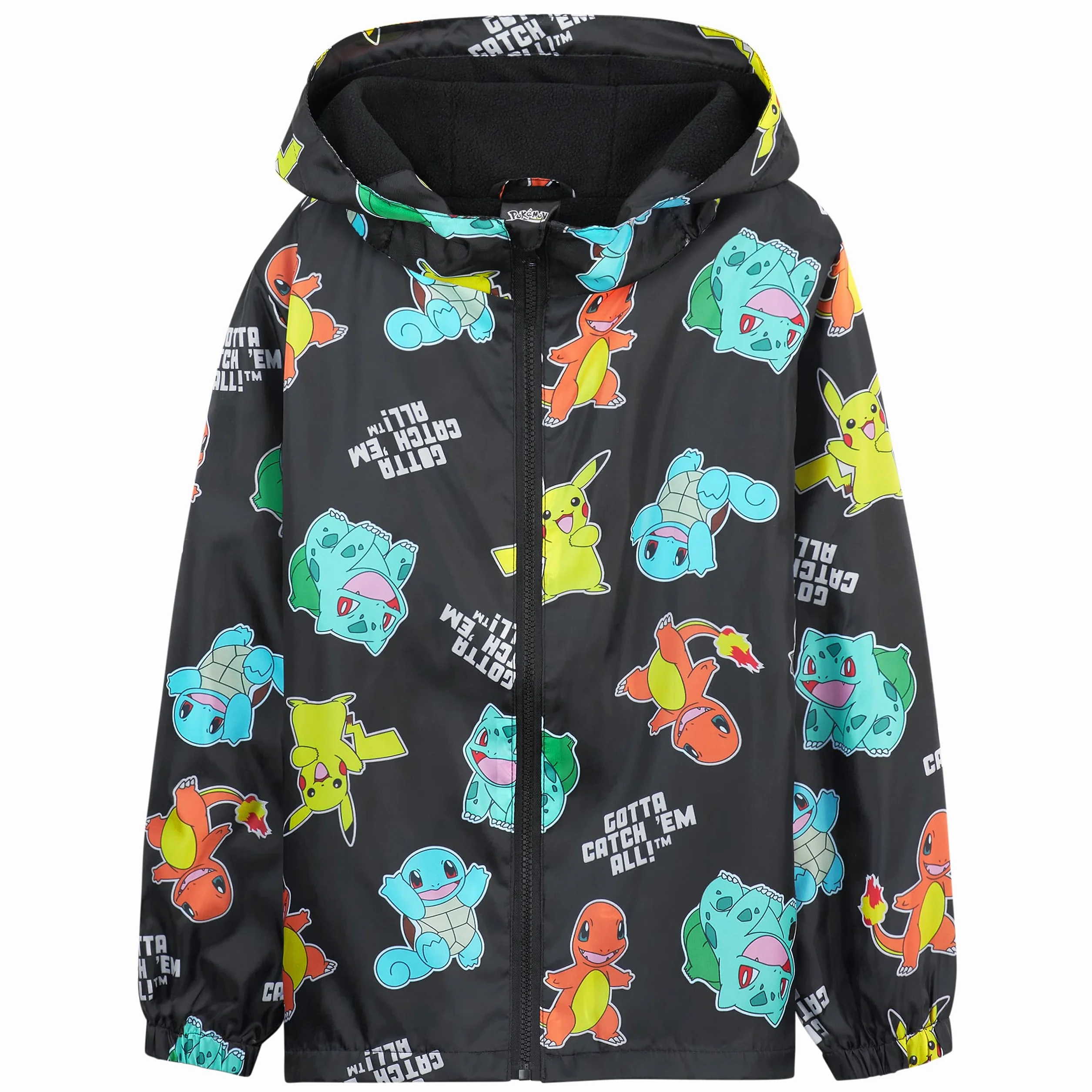 Pokemon kurtka przeciwdeszczowa dla dzieci wodoszczelna 100% poliester