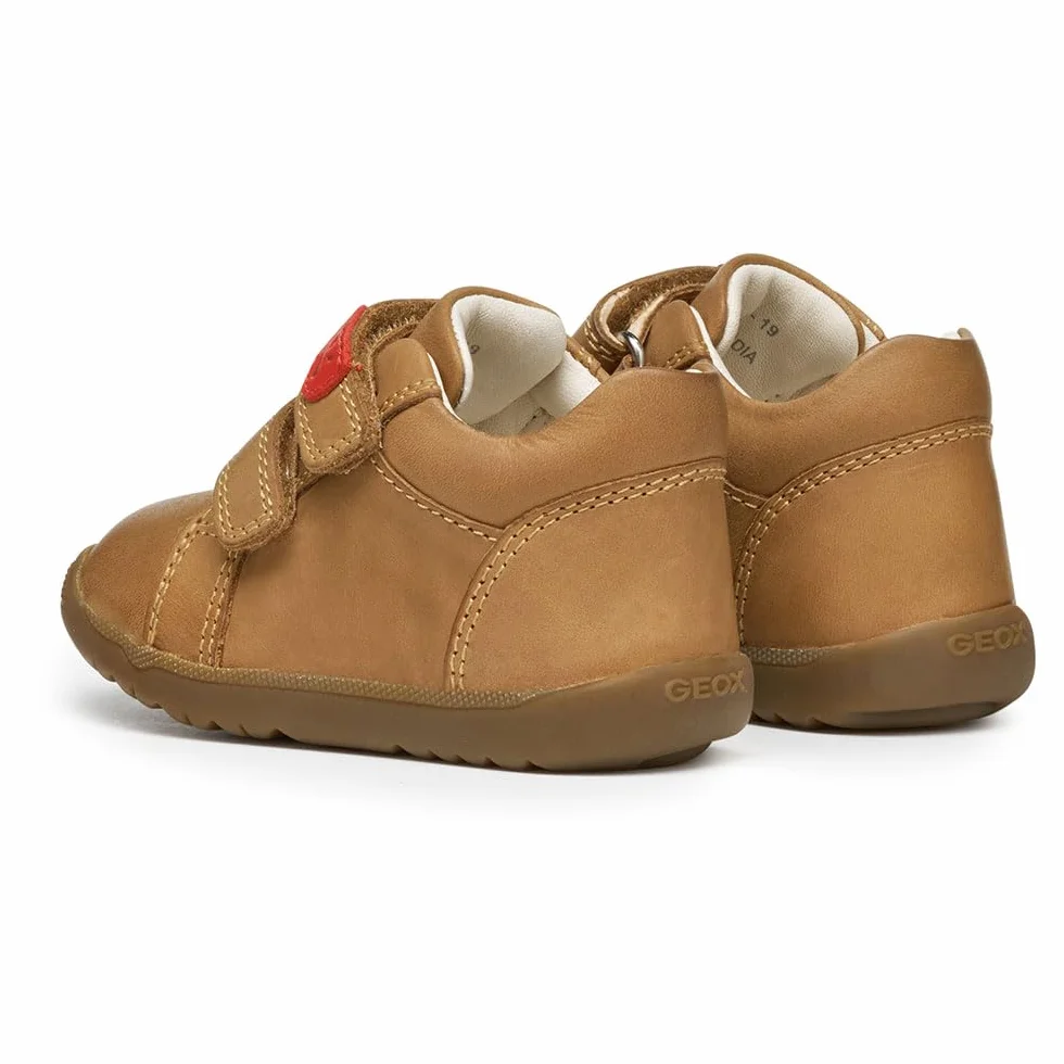 Geox B Macchia Boy - First Walker Shoe Niemowlęta - chłopcy