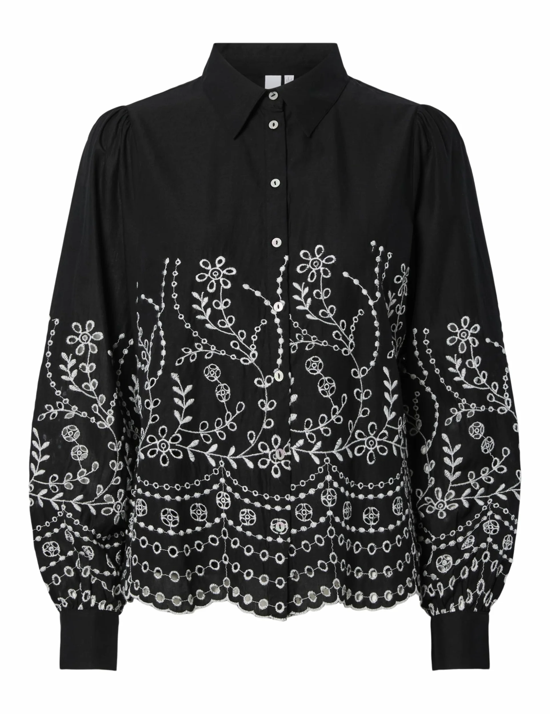 Yasluma Ls Shirt S. Noos, czarny, 38