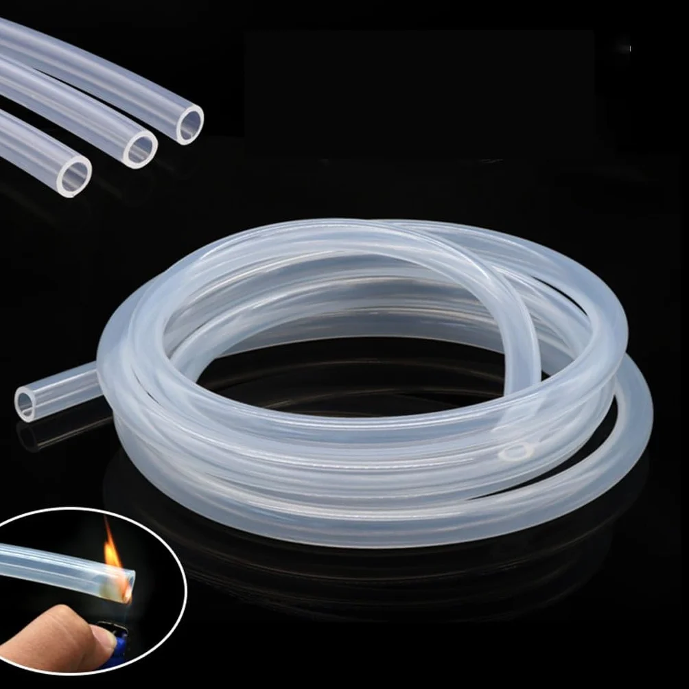 1M Silikonowy Wąż Spożywczy, Przezroczysta, Elastyczna Rura Silikonowa, Średnica 10mm, 11mm, 12mm, 14mm, 16mm, 18mm, 20mm, 30mm, 32mm(ID 23mm x 27mm OD)