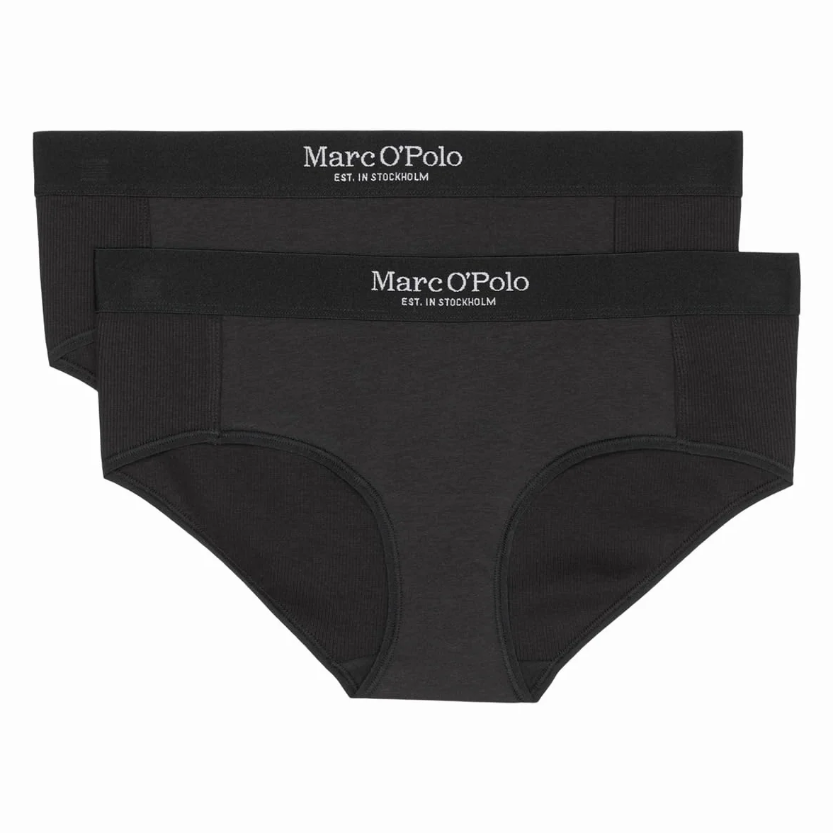 Marc O'Polo Majtki hipsterskie Kobiety Iconic Rib 2-pak Majtek