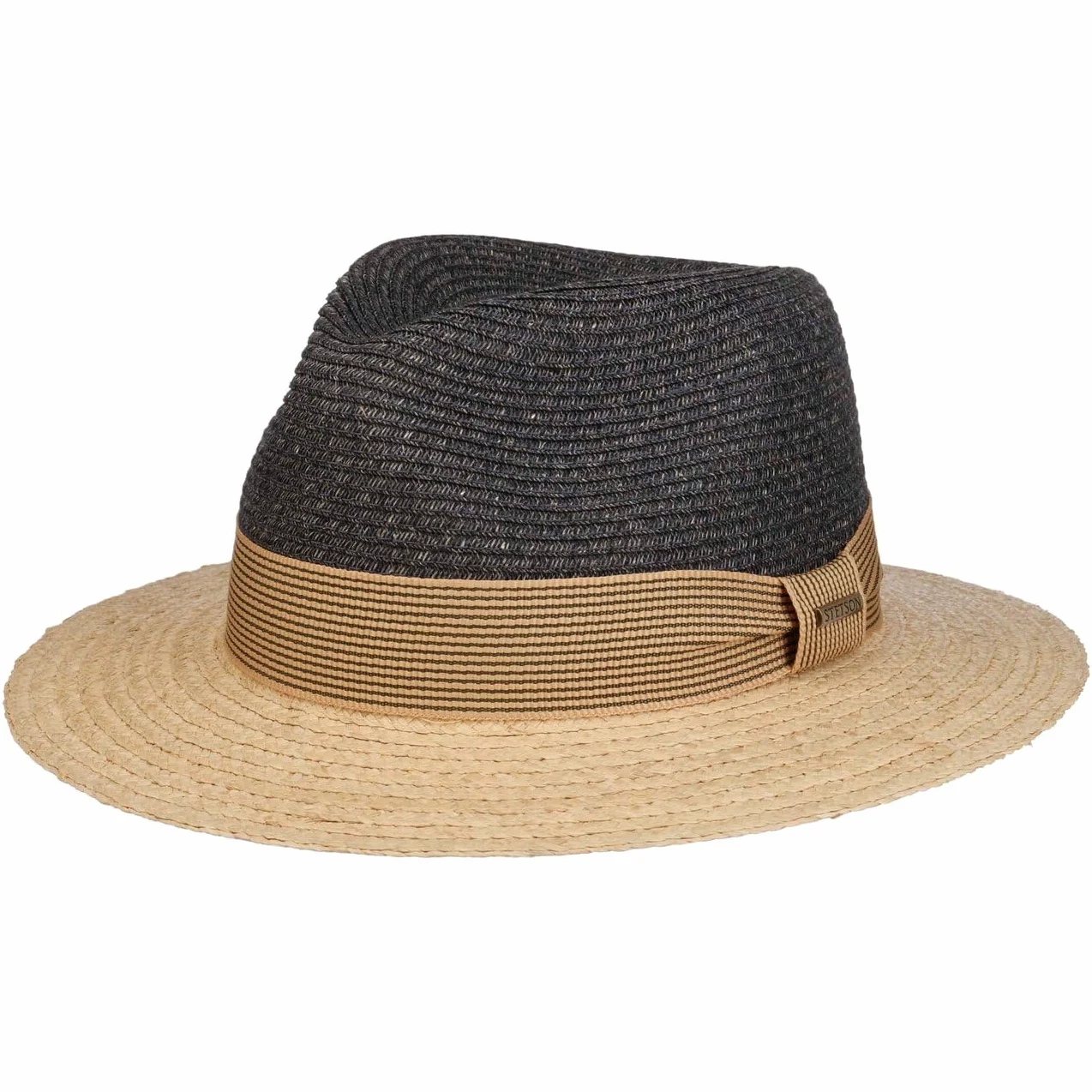STETSON Twotone Traveller kapelusz slomkowy z rafii Meski Wiosna Lato