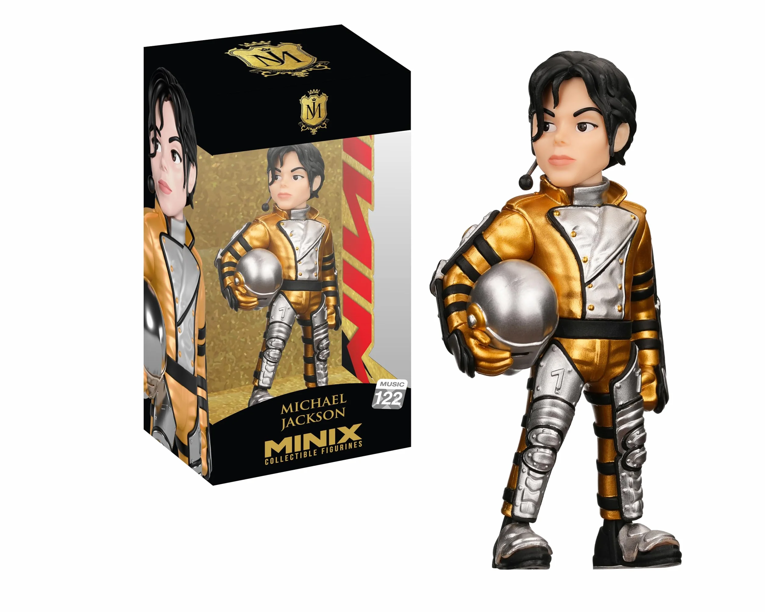 MINIX - Music #122 - Michael Jackson - History Tour - Figurka kolekcjonerska 12 cm