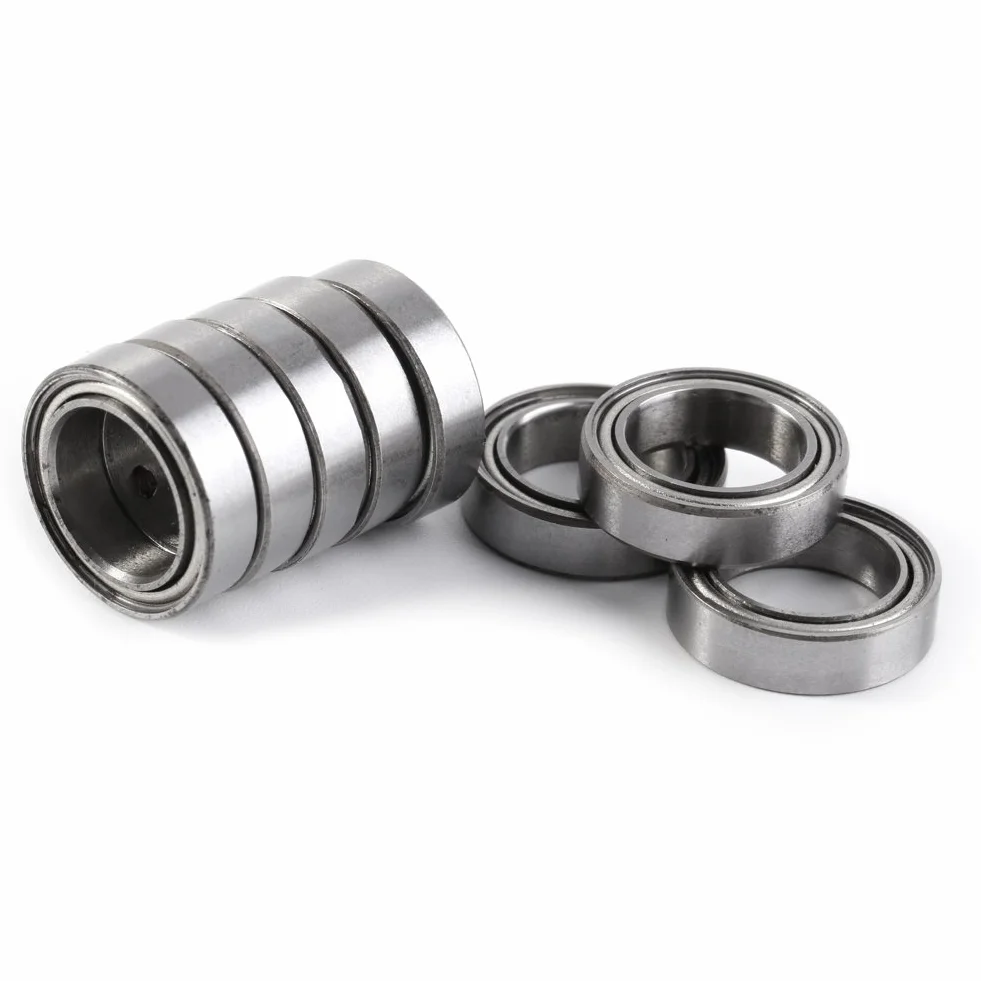 10 sztuk 6700ZZ cienkie stalowe łożysko kulkowe ze stali cienkiej z głębokim rowkiem podwójnie ekranowane 10 mm x 15 mm x 4 mm