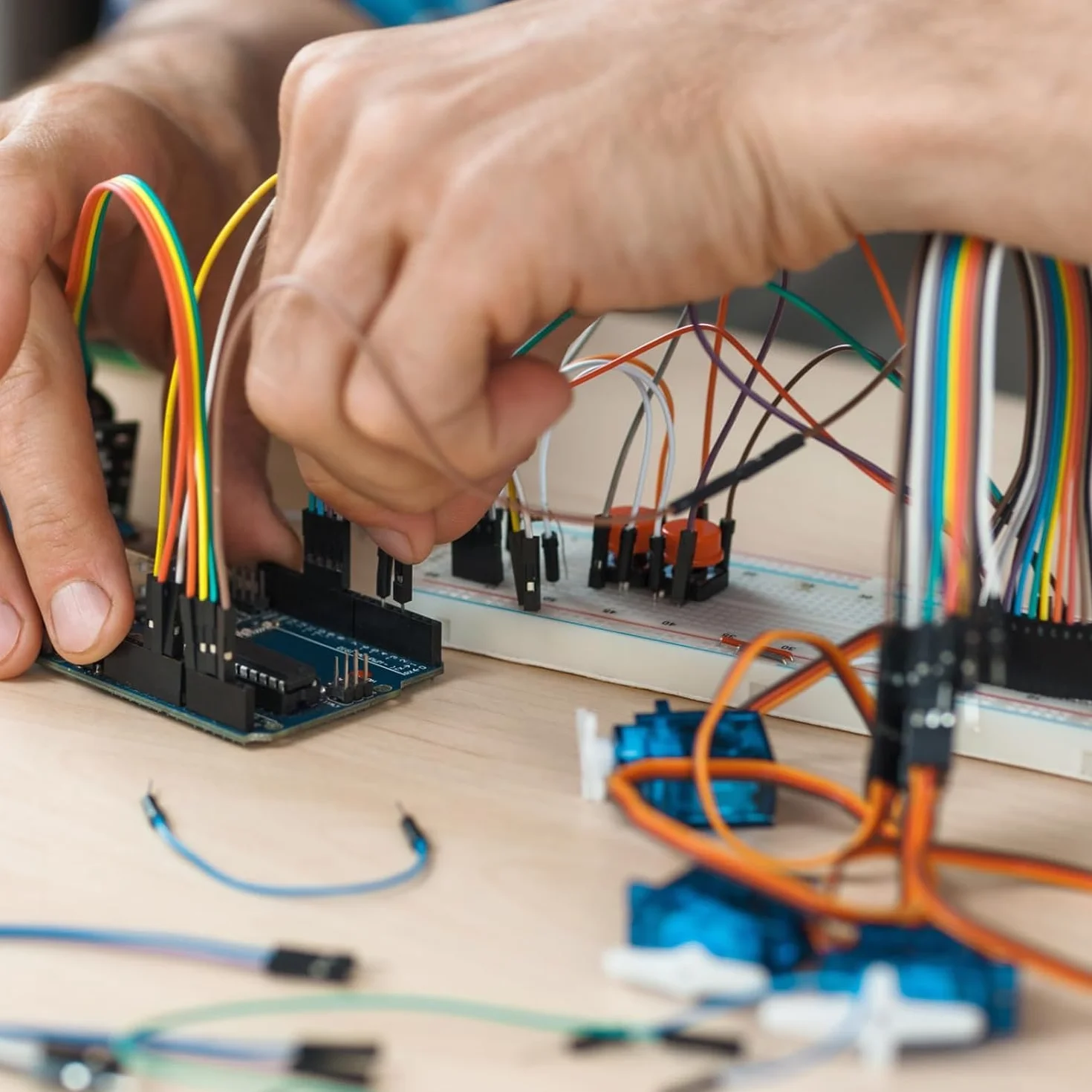 Płytka testowa zestaw,Mini płyta testowa bez spawania,z drutu skoczkowego w kształcie litery U,Elastyczny kabel Protoboard Bridge,pinzette,per test elettronici fai da te