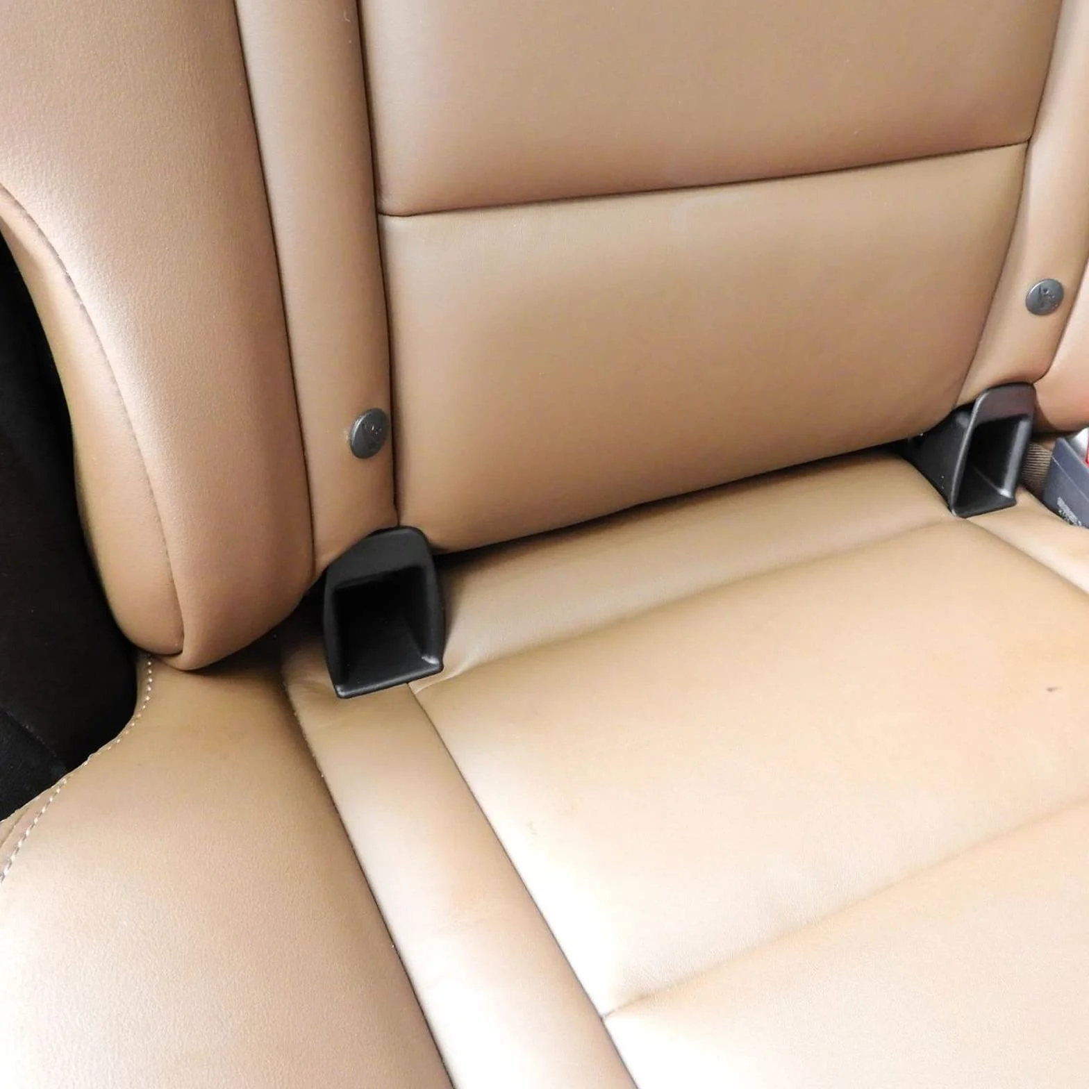 pomoc do zakładania isofix, 2 sztuki Systemy mocowania Unviersal do fotelików samochodowych, Czarny