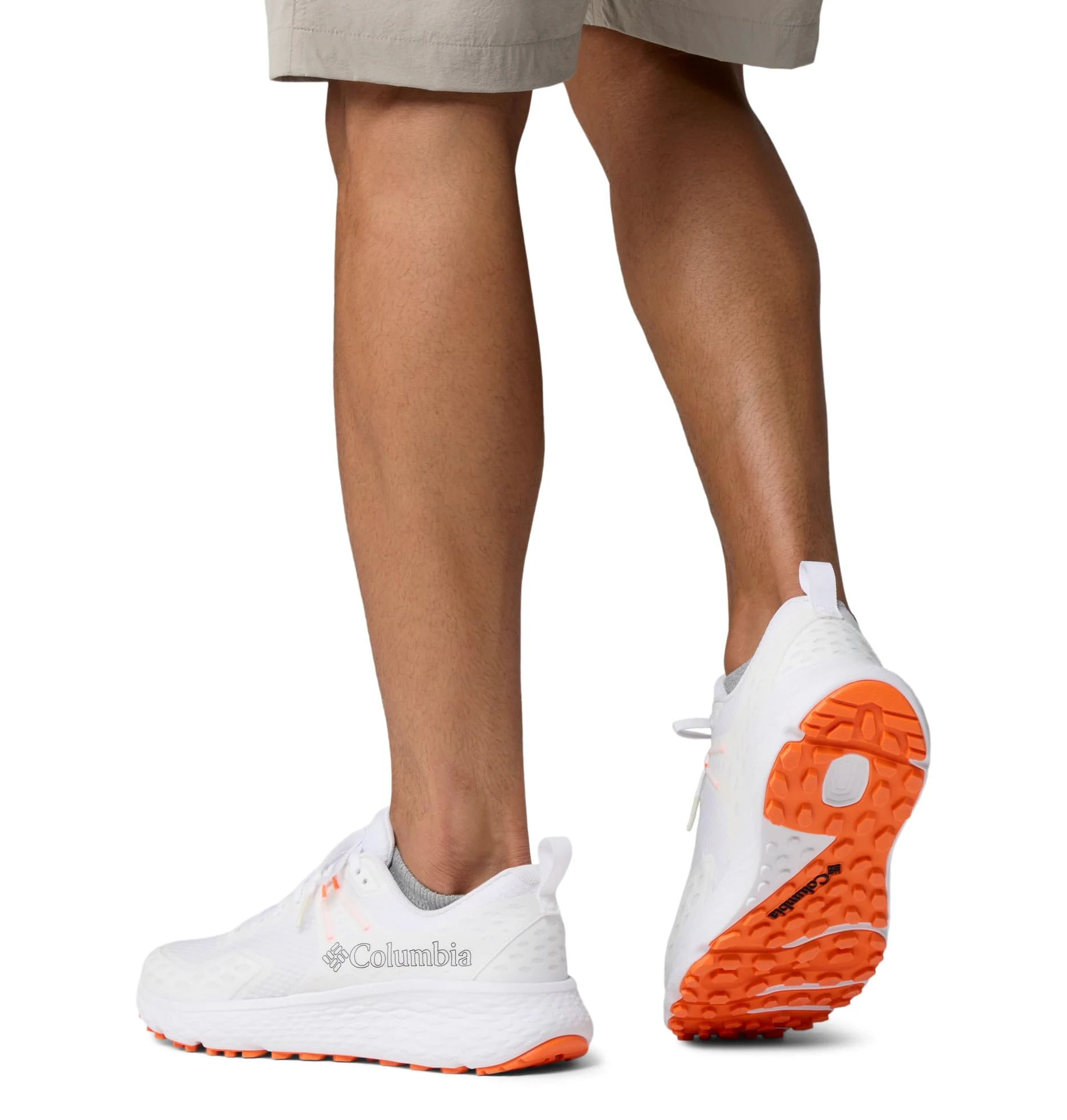 Columbia Konos TRS Męskie buty trekkingowe i turystyczne, niski stan, białe/blaze, 13