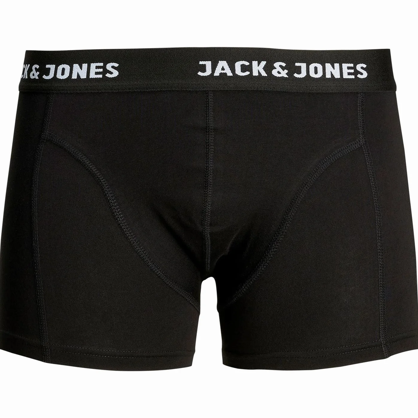 JACK & JONES Jacanthony Trunks Bokserki Mężczyźni Zestaw 3 Sztuk Czarne