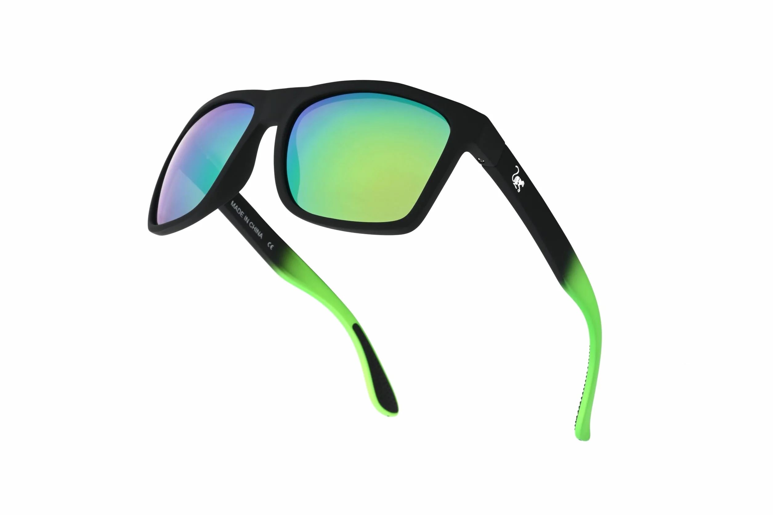 Surf Monkey Pływające okulary przeciwsłoneczne męskie/damskie | UV400 | Spolaryzowane | Powłoka antysolna