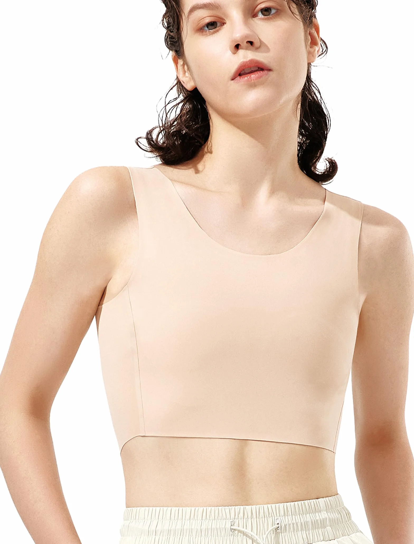 Chest Binder Trans FTM Transgender lekki oddychający bezszwowy biustonosz