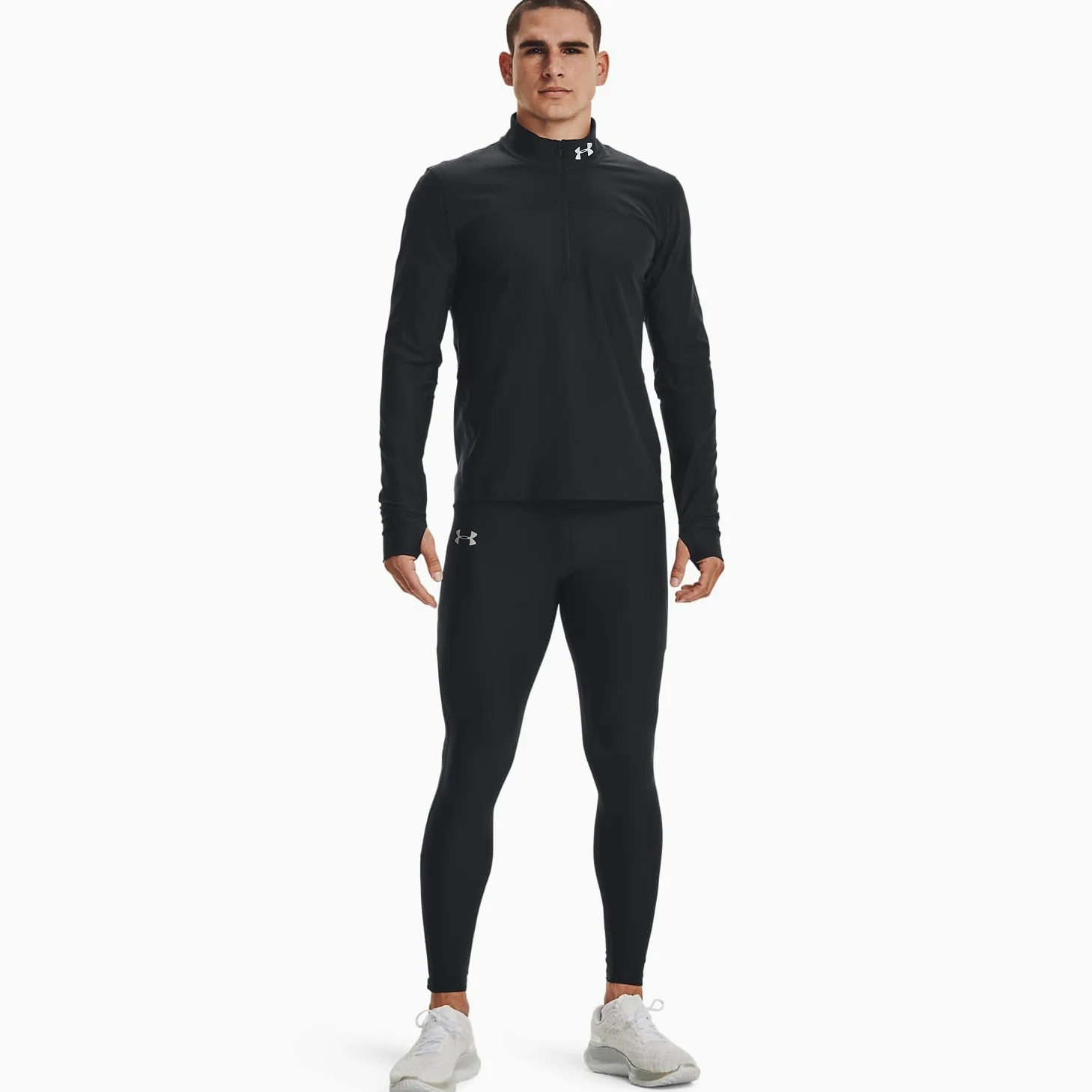 Under Armour Zamek błyskawiczny do połowy Mężczyźni Qualifier Hybrid Zamek Błyskawiczny 1/2