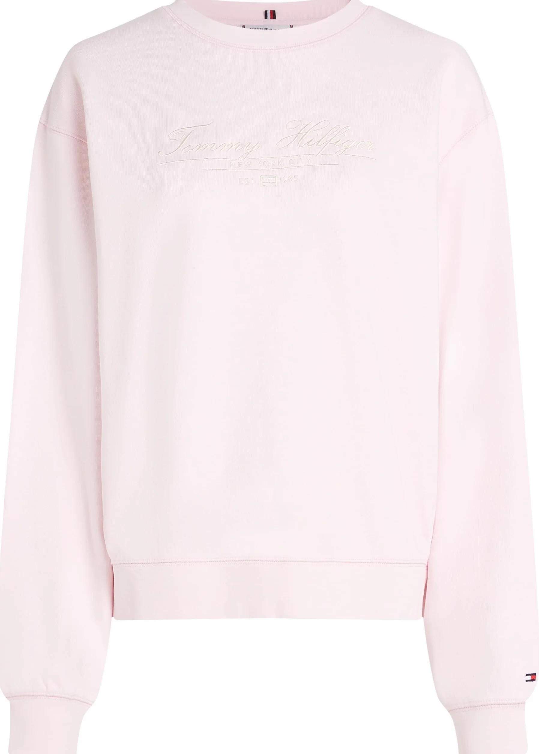 Tommy Hilfiger Bluza Reg Script WW0WW45430 Kobiety Reg Script Sweatshirt Ww0ww45430