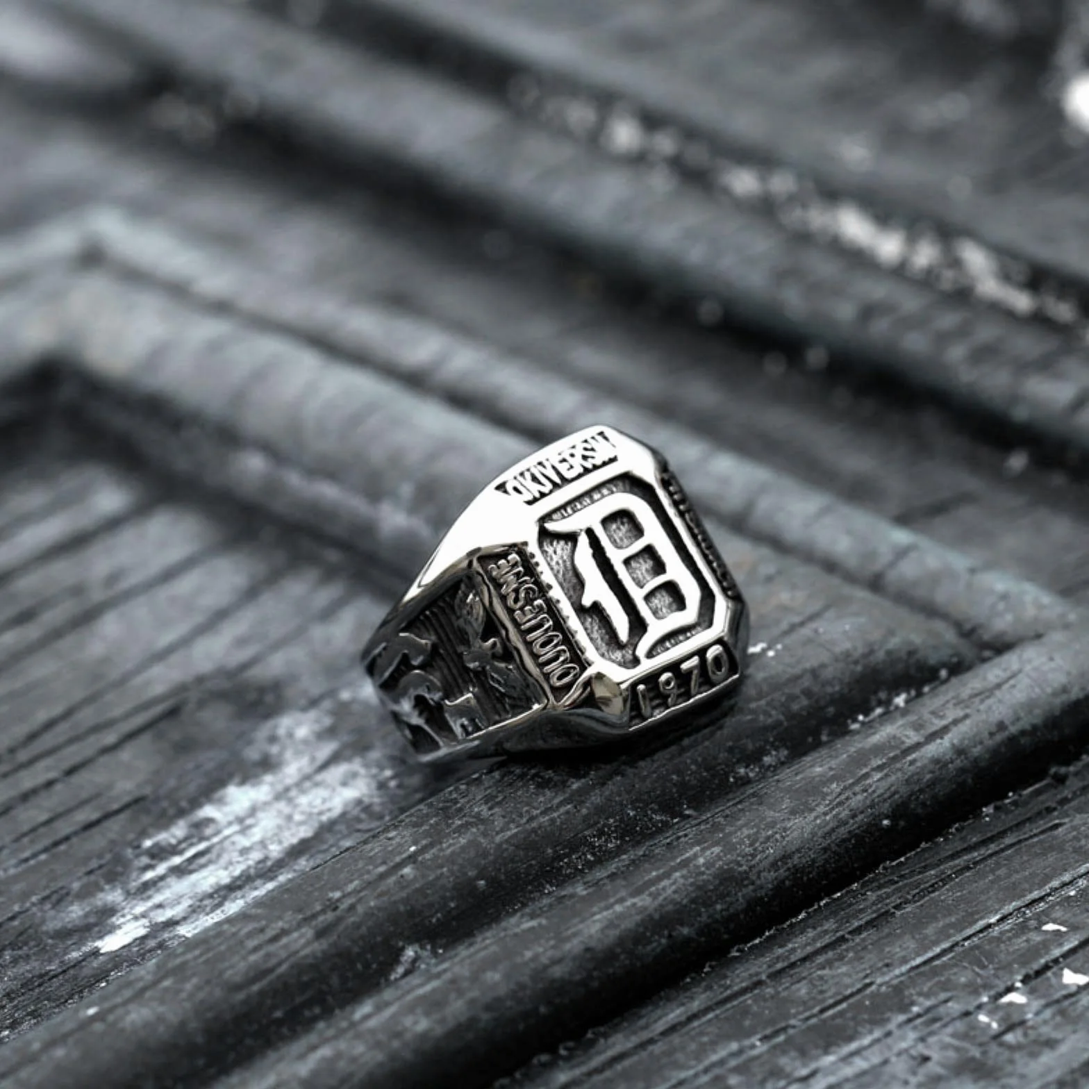 The Vampire Diaries Ring Anillos Reborn Biżuteria Ze Stali Nierdzewnej
