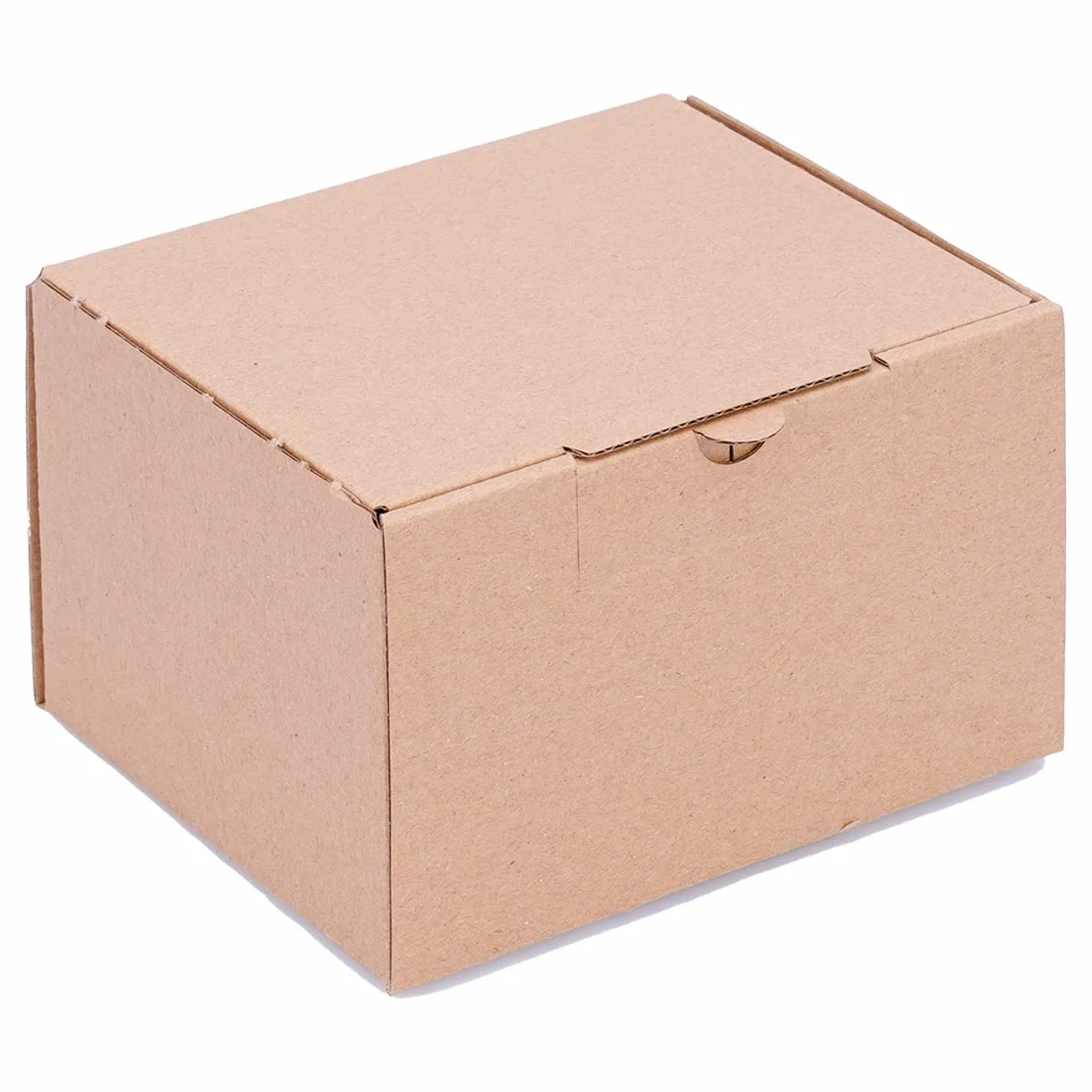 verpacking Kartony składane 120 x 100 x 80 mm brązowe (wymiary zewnętrzne 125 x 105 x 85 mm) WP 10 karton wysyłkowy karton DHL Hermes DPD GLS opakowanie (100 sztuk)
