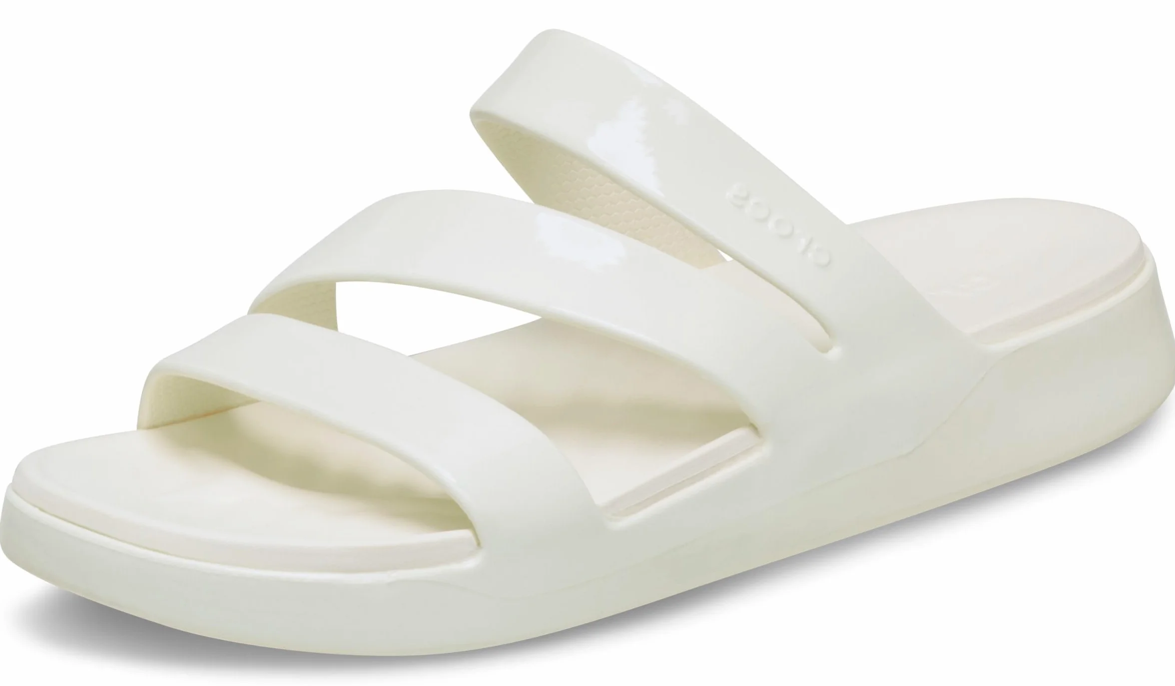 Crocs Kobiety Getaway Patent StrappyKlapki