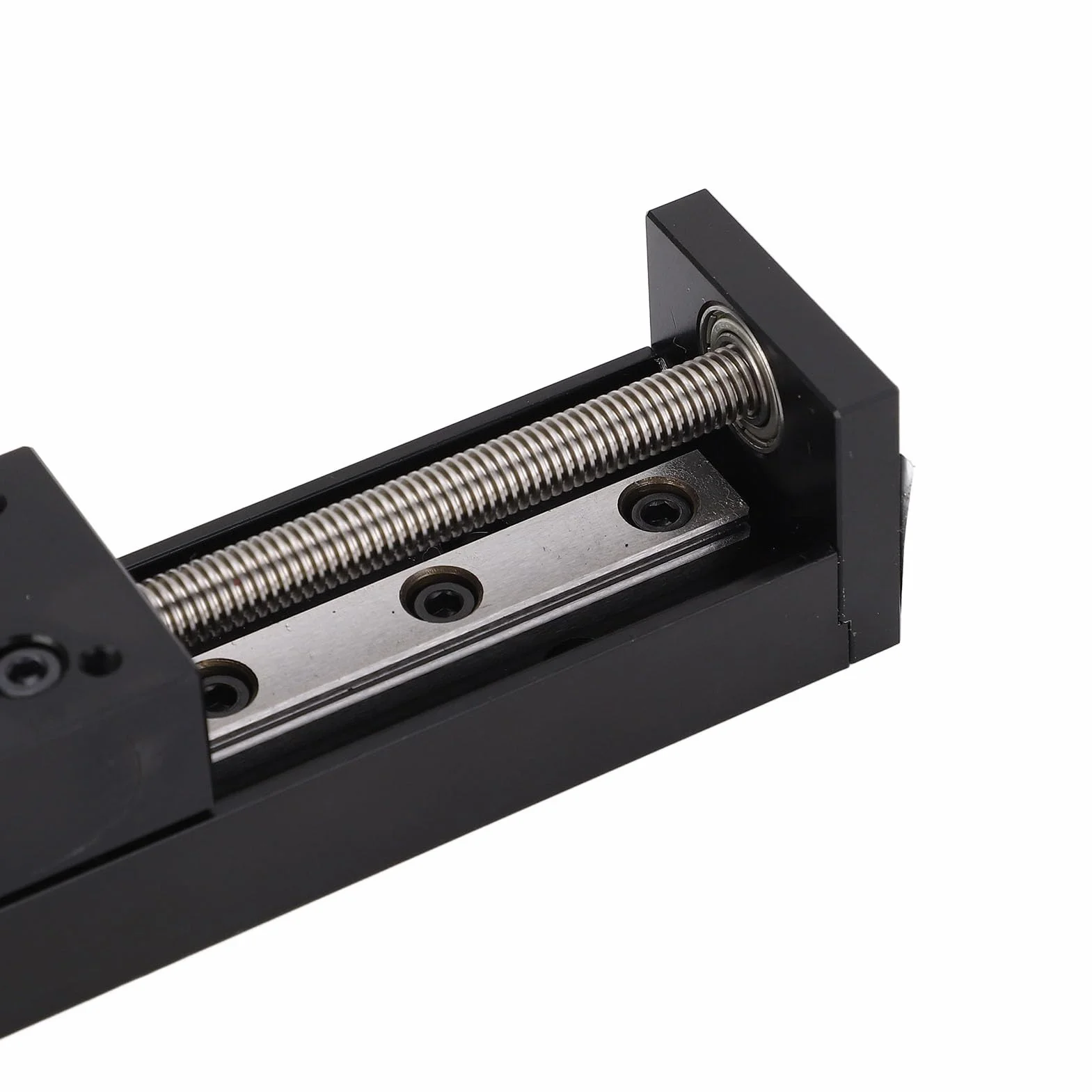 Mini szyna liniowa, 28-stopniowy silnik krokowy, drabina liniowa, podnośnik 100 mm, części do frezowania CNC, X, Y, Z, ze śrubą T