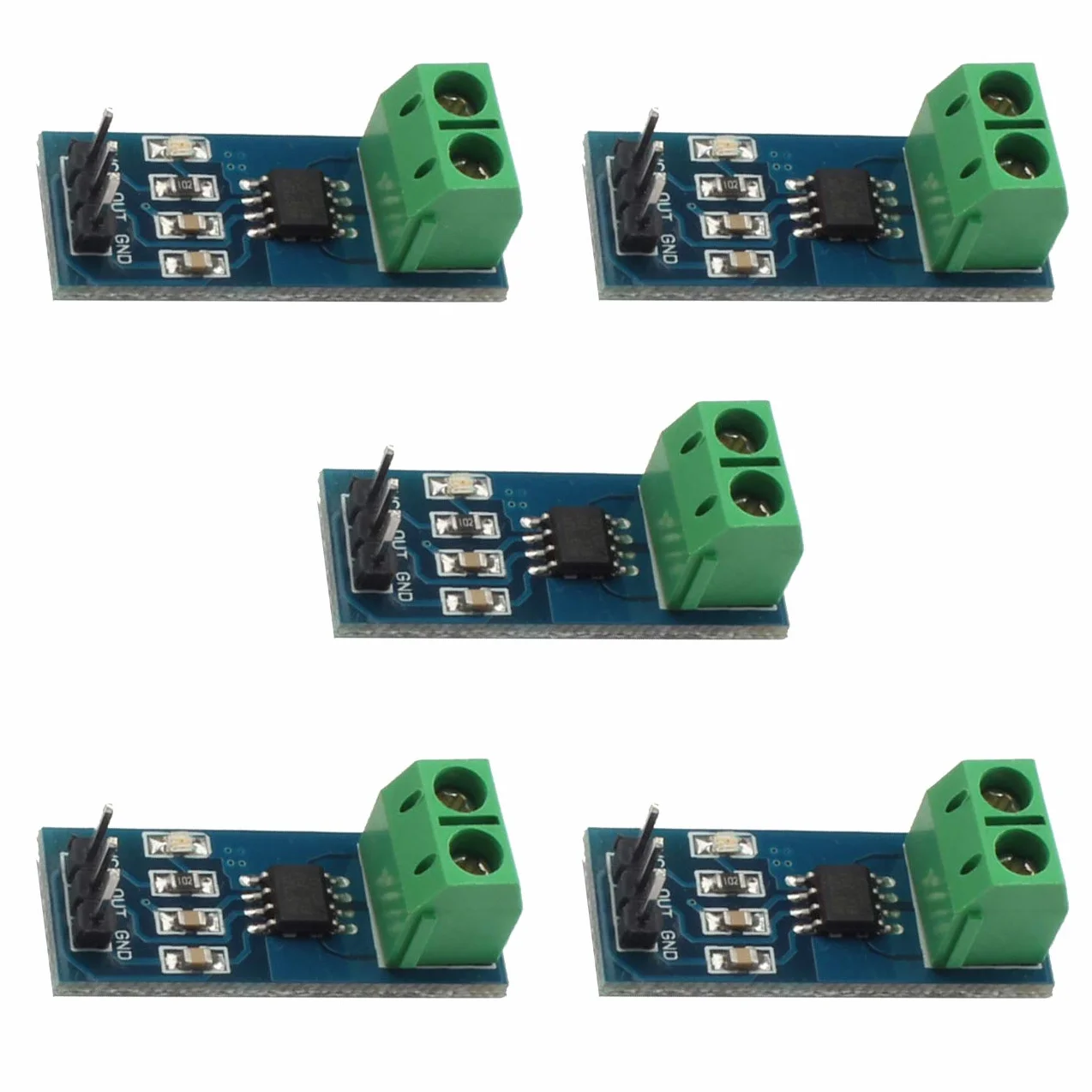 5-pak ACS712 5A moduł czujnika prądu do Arduino