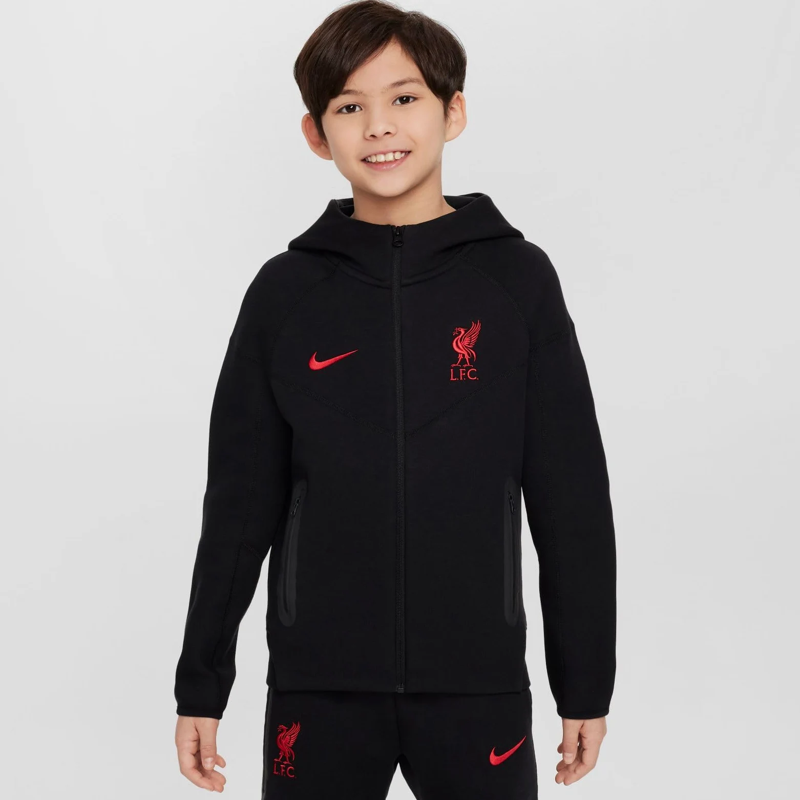 NIKE Bluza sportowa Chłopcy Liverpool Fc Jungen Sportswear Tech Flc Fz
