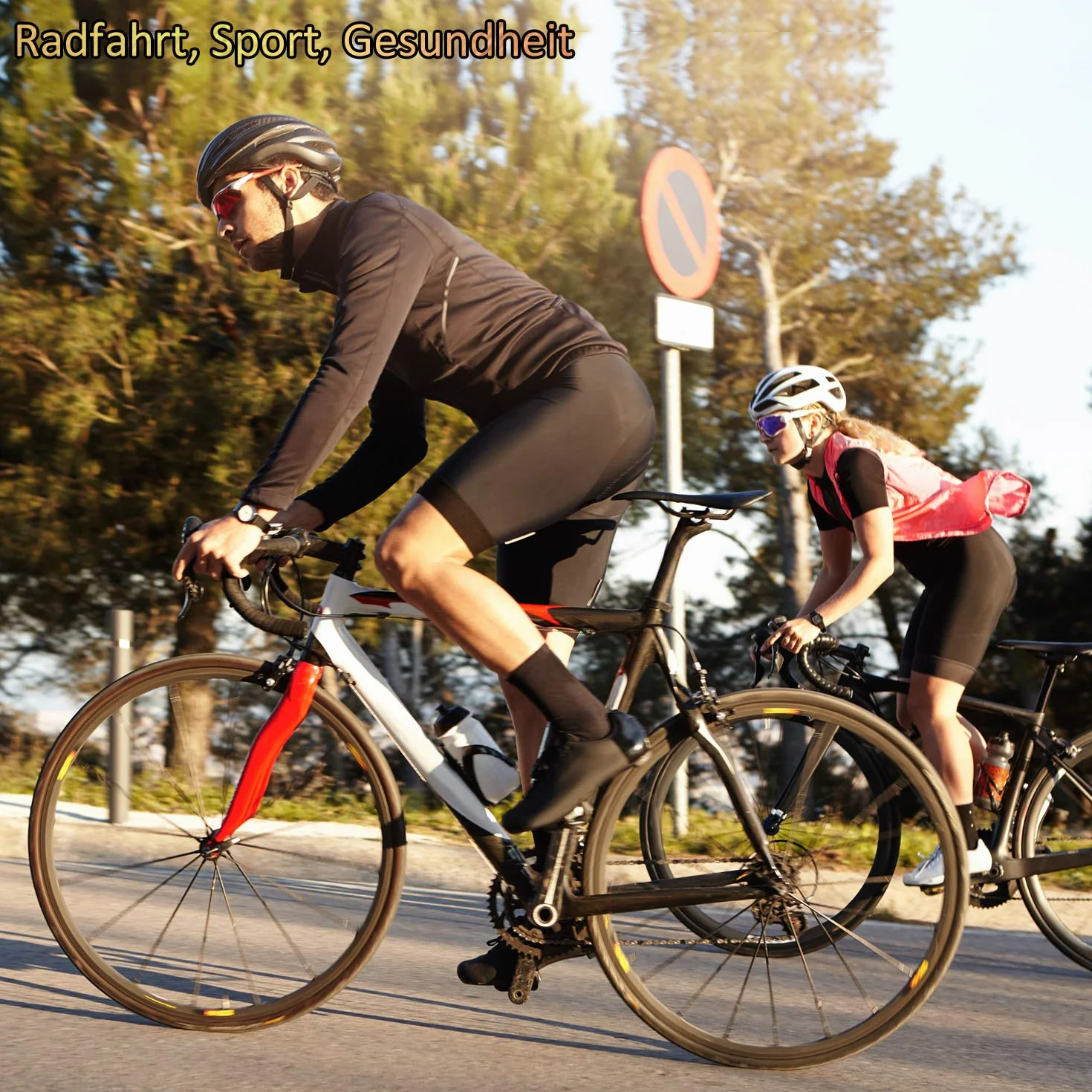 Męskie spodenki rowerowe z wkładką żelową 3D