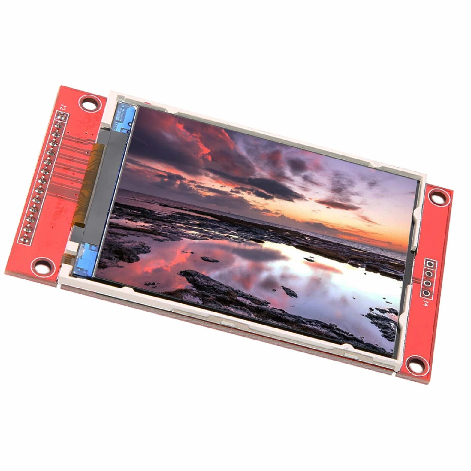 2,8 Zoll ILI9341 240x320 5 V / 3,3 V TFT SPI LCD-Anzeigemodul Serieller Anschluss LCD-Touchscreen-Modul Farbdisplay, Unterstützung 65K-Farbdisplay(mit Berührung)